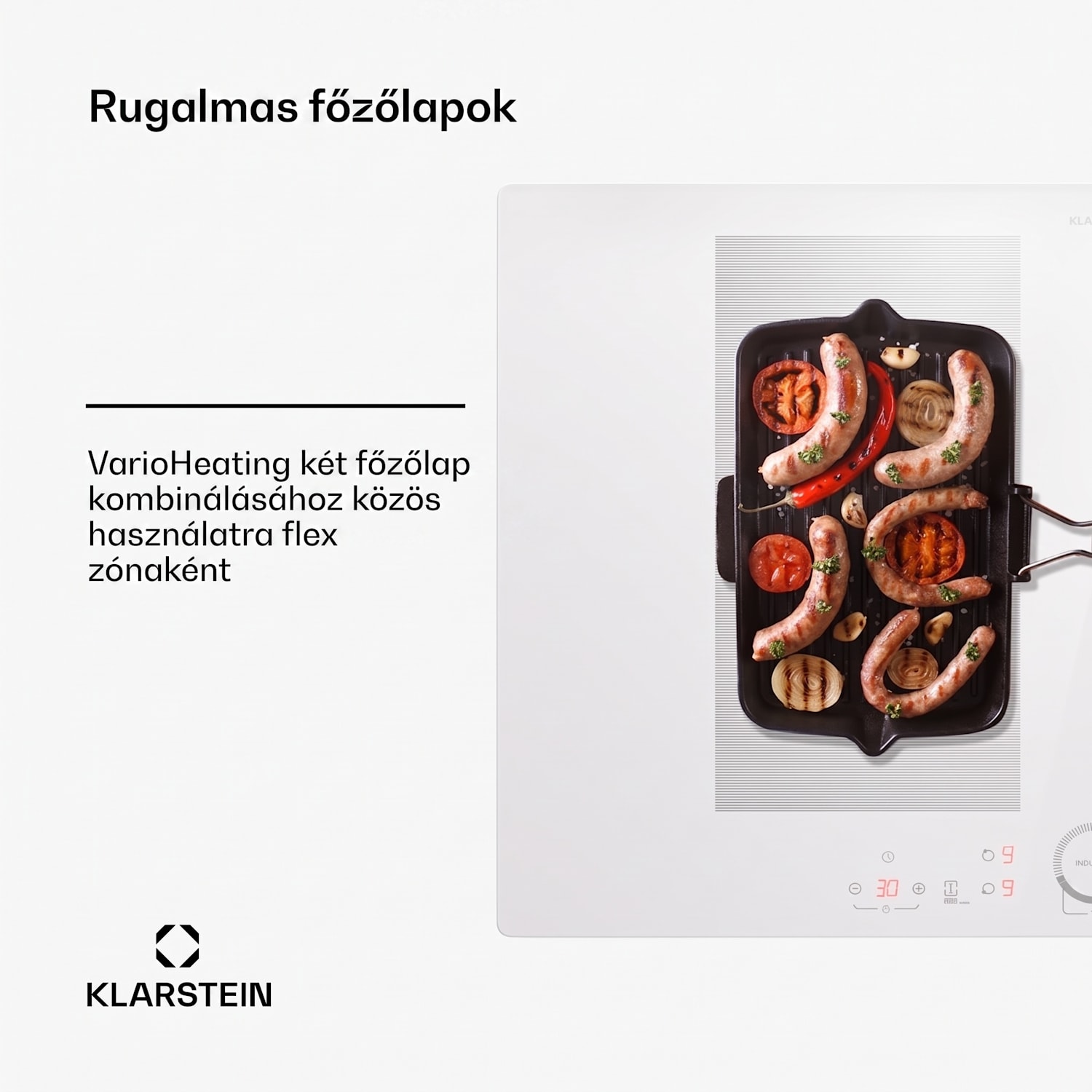 Delicatessa 77 Flex beépíthető indukciós főzőlap 4 zóna 7000 W  Flex | 77 cm | Fehér