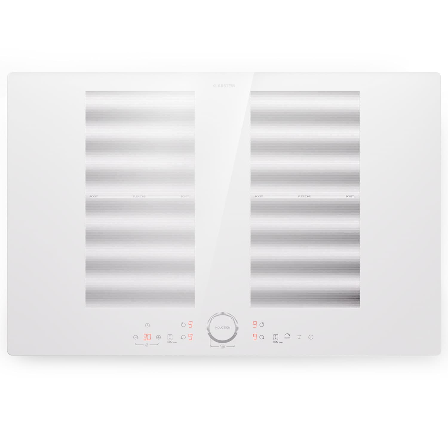 Delicatessa 77 Flex, vgradna indukcijska plošča, 4 cone, 7000 W Flex | 77 cm | Bela