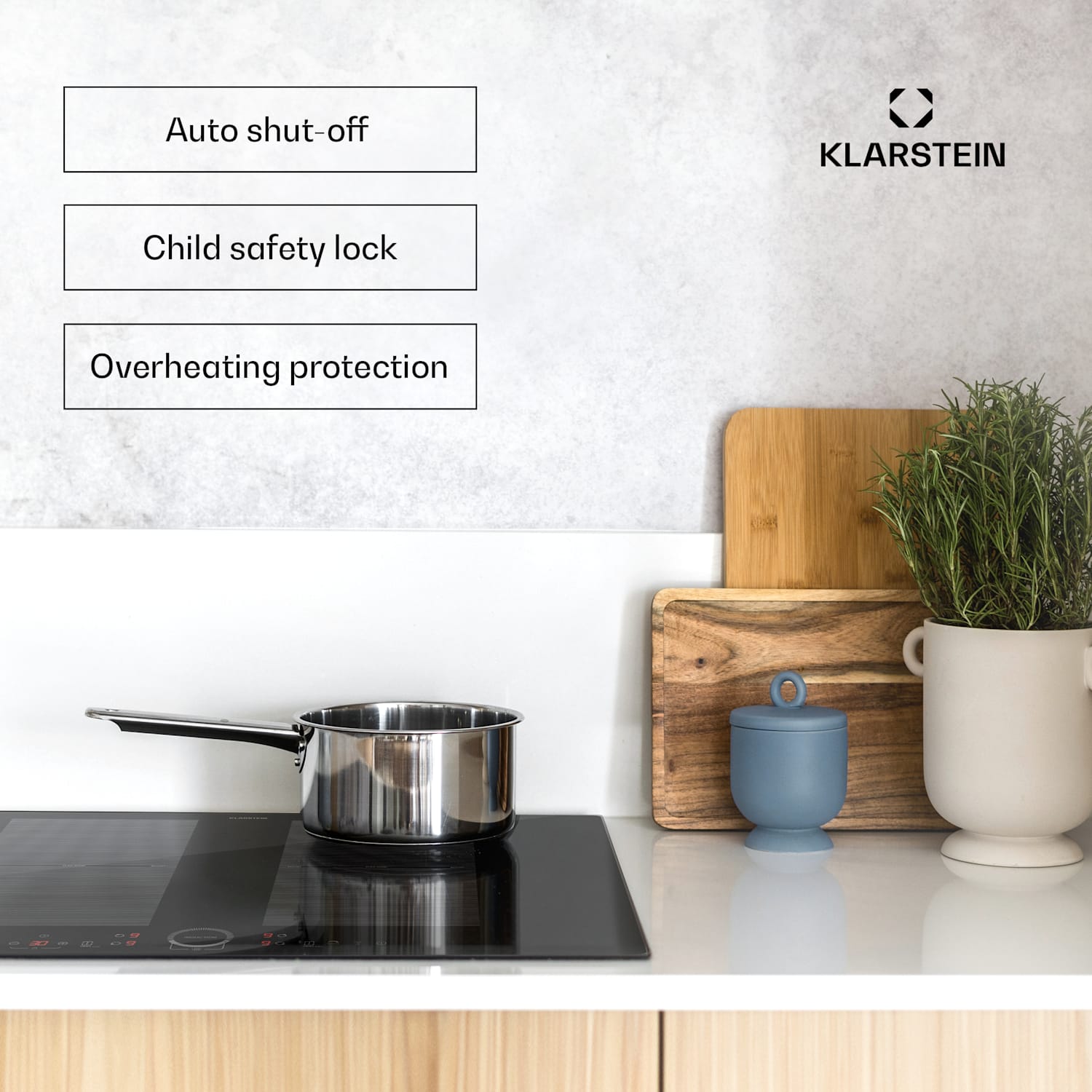 Delicatessa 90 Hybrid Prime, vgradna indukcijska plošča, 5 con, 7200 W, samozadostna Hybrid | 90 cm | Črna