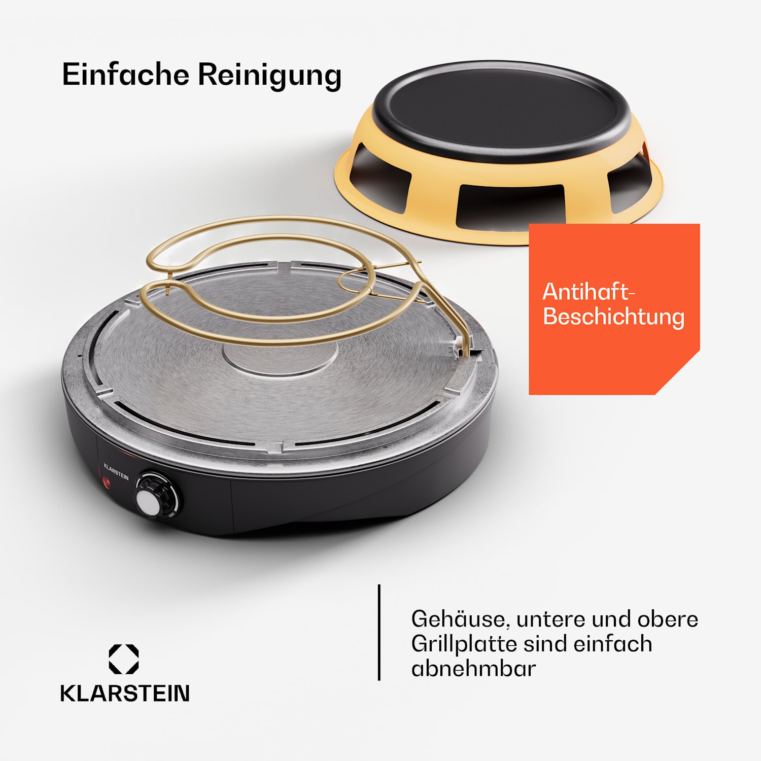 Marinara 3-in-1 Pizzaofen Grill Raclette 1200W 6 Pizzaheber 