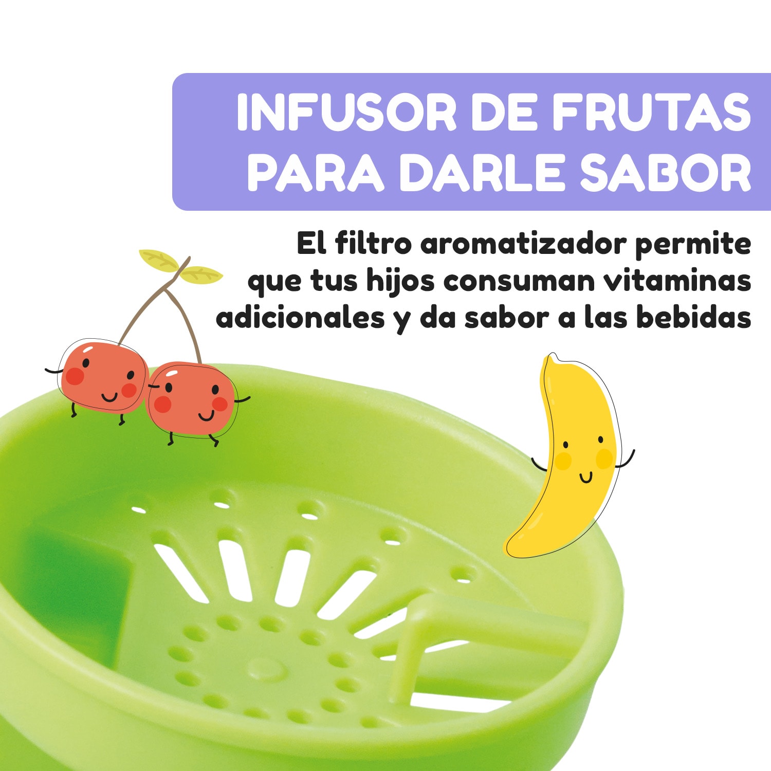 schmatzfatz botella deportiva 500 ml 24 cm Tritan 500 ml | Verde