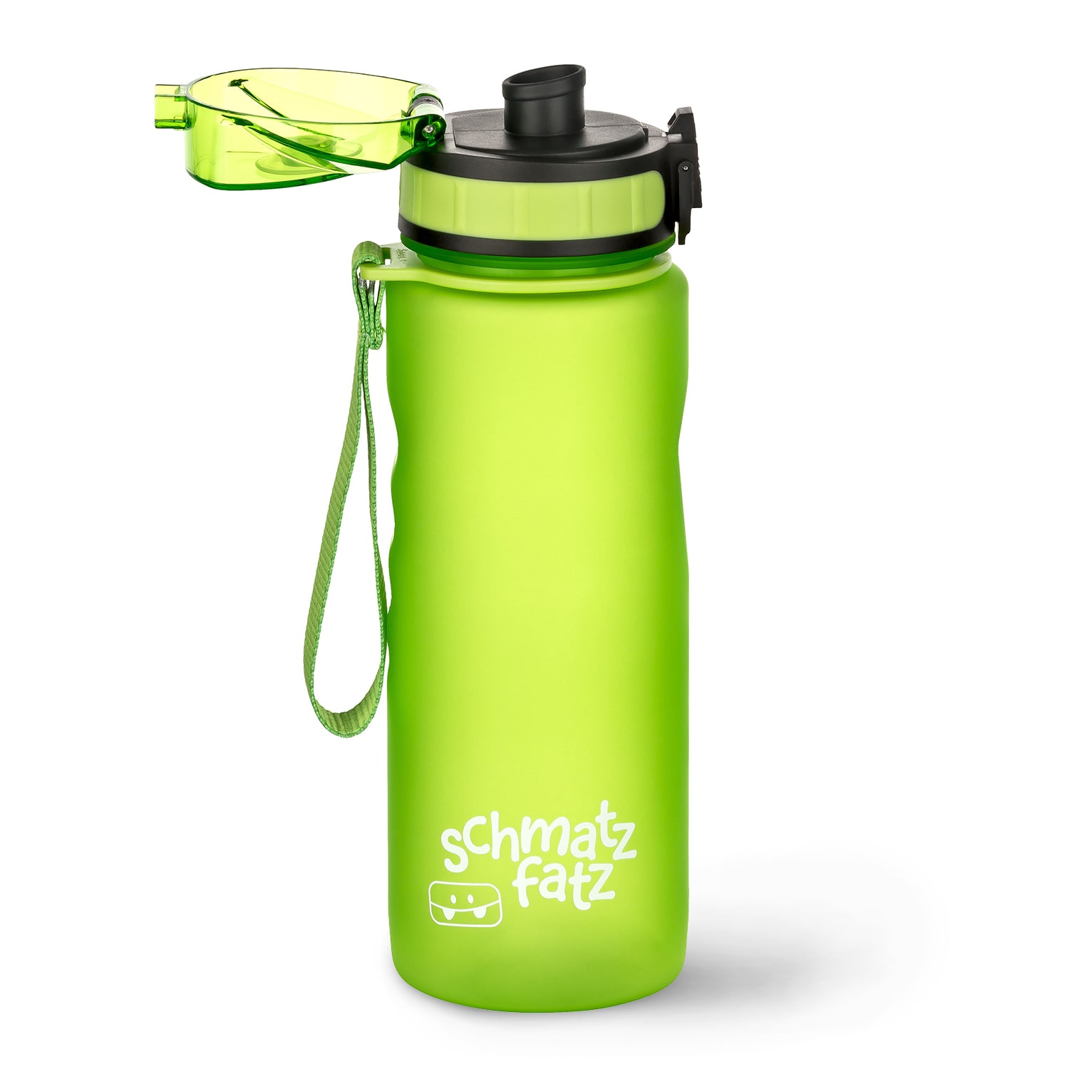 schmatzfatz, láhev na pití, sportovní lahev, 500ml, 24cm, Tritan 500 ml | Zelená