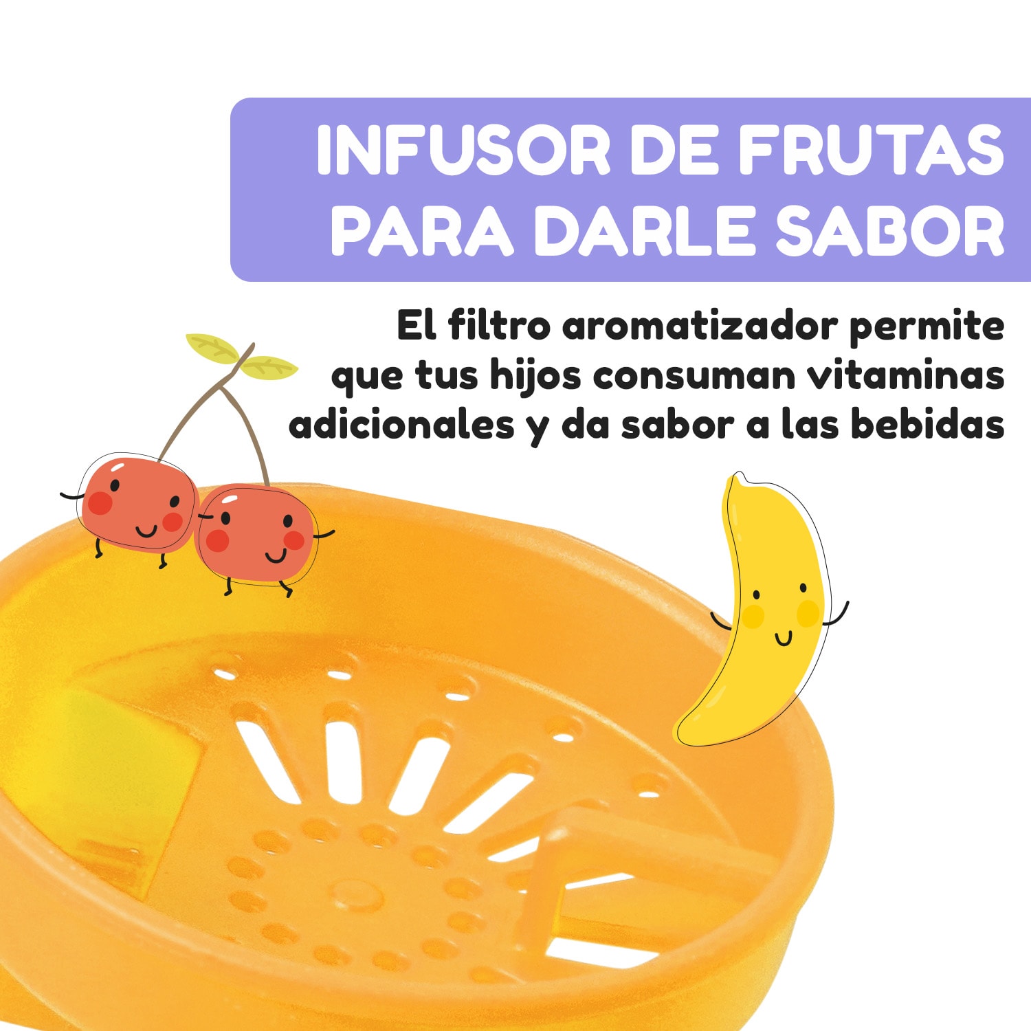 schmatzfatz botella deportiva 500 ml 24 cm Tritan 500 ml | Naranja