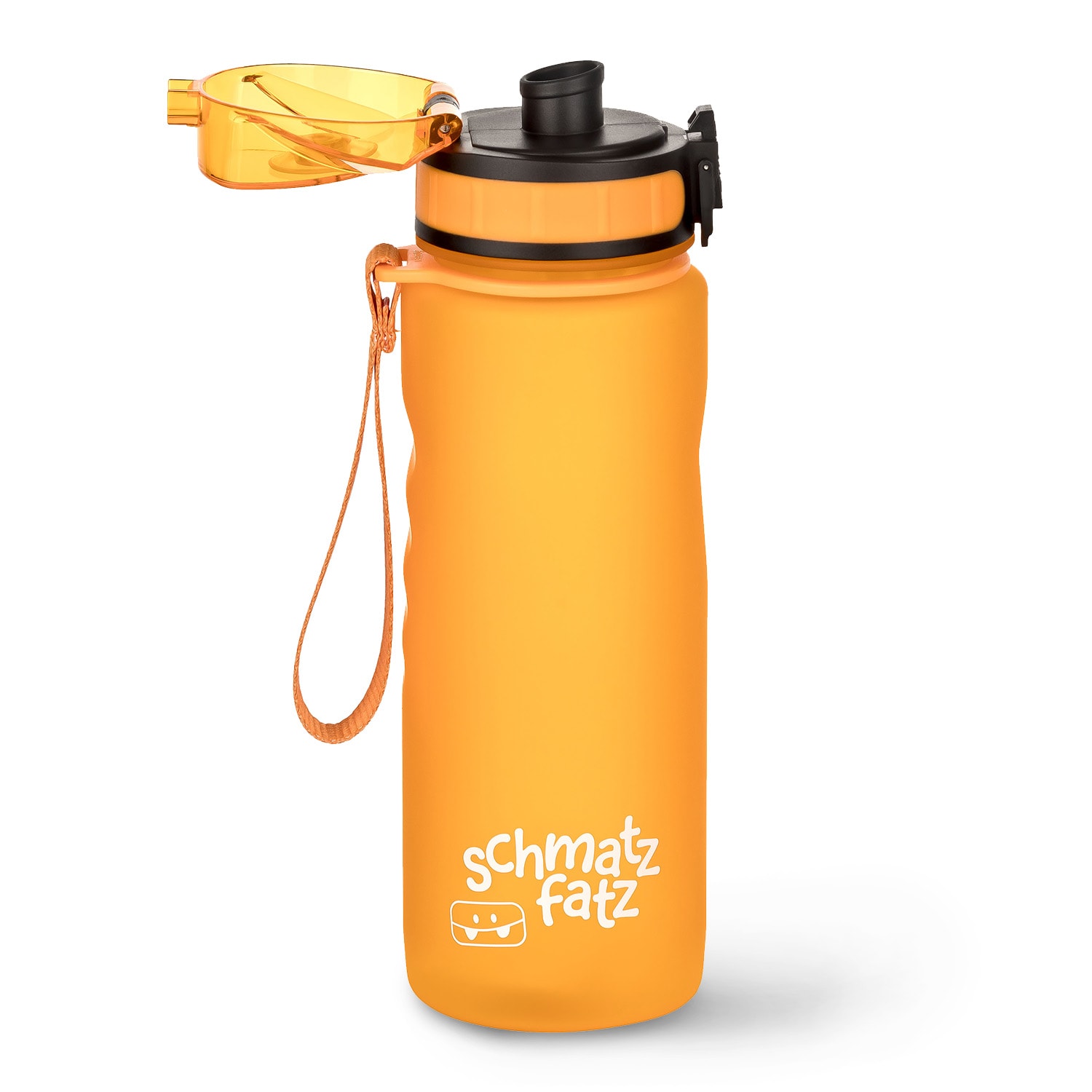 schmatzfatz, láhev na pití, sportovní lahev, 500ml, 24cm, Tritan 500 ml | Oranžová