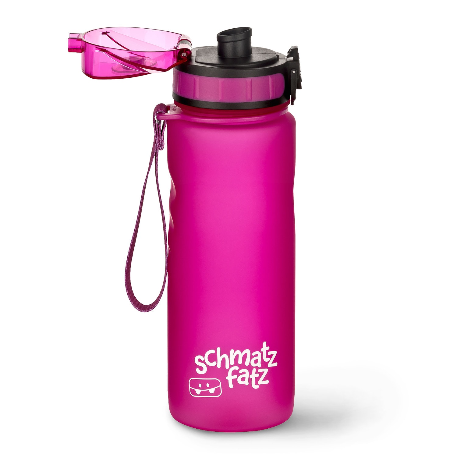 schmatzfatz, láhev na pití, sportovní lahev, 500ml, 24cm, Tritan 500 ml | Fuchsie