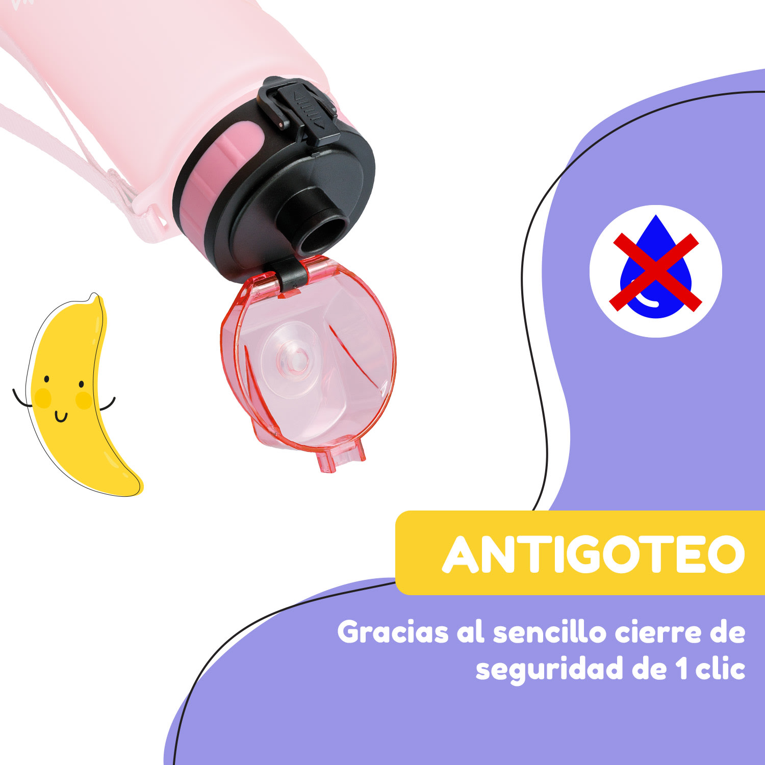 Tapa de repuesto schmatzfatz Altura: 4,5 cm Diámetro: 7 cm Sin BPA 