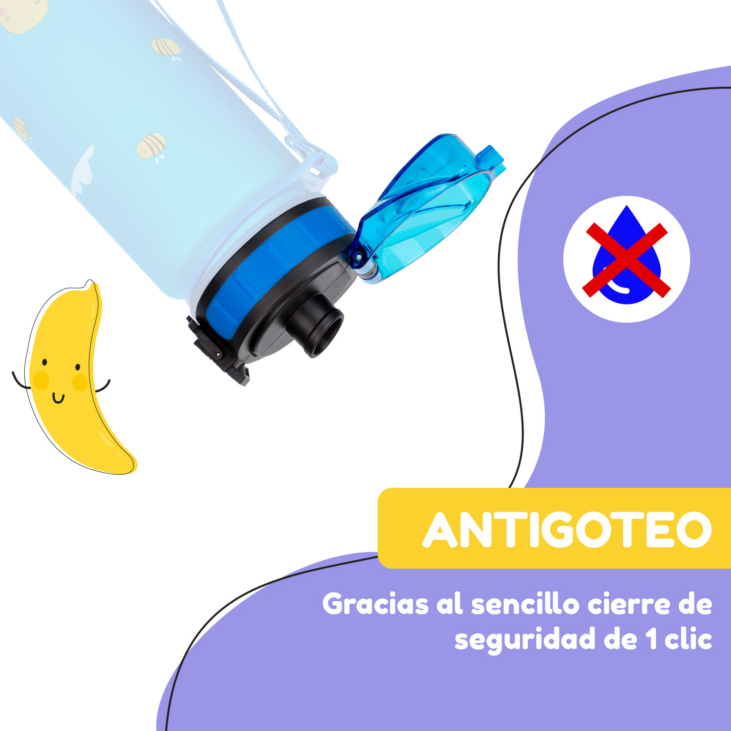 Tapa de repuesto schmatzfatz Altura: 4,5 cm Diámetro: 7 cm Sin BPA 