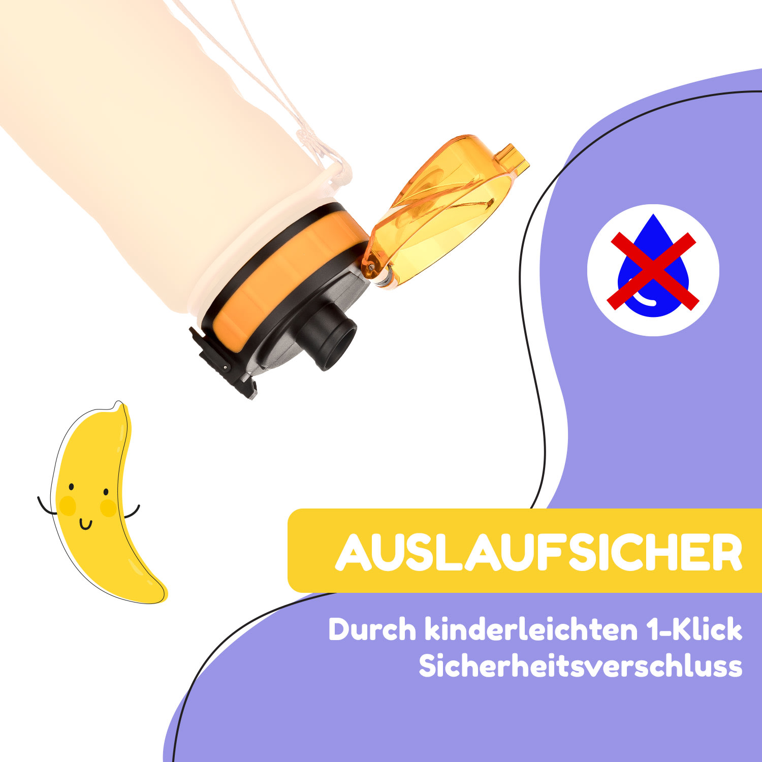 schmatzfatz Ersatzdeckel Höhe: 4,5 cm Durchmesser: 7 cm BPA-frei 
