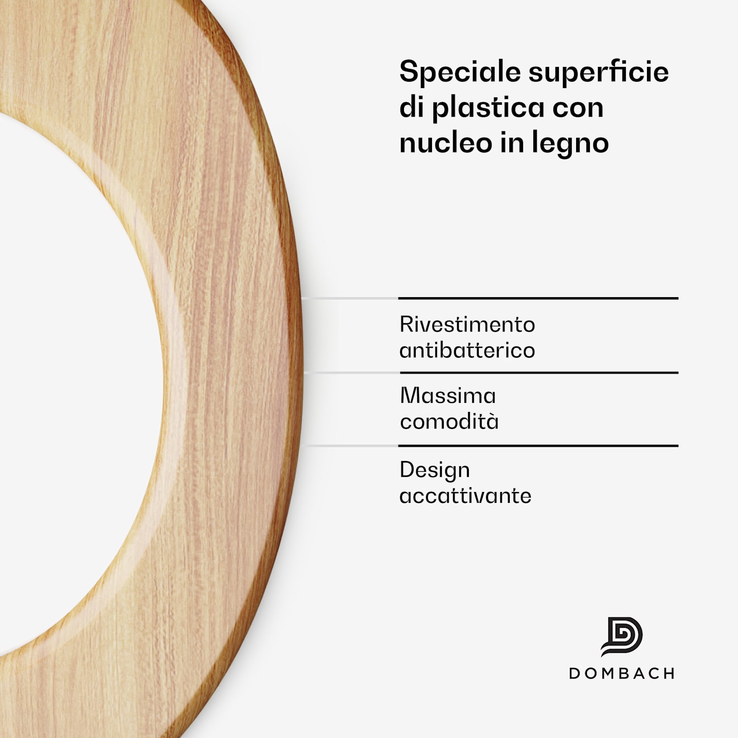 Siena - Tavoletta per WC, tonda, abbassamento automatico, antibatterica 