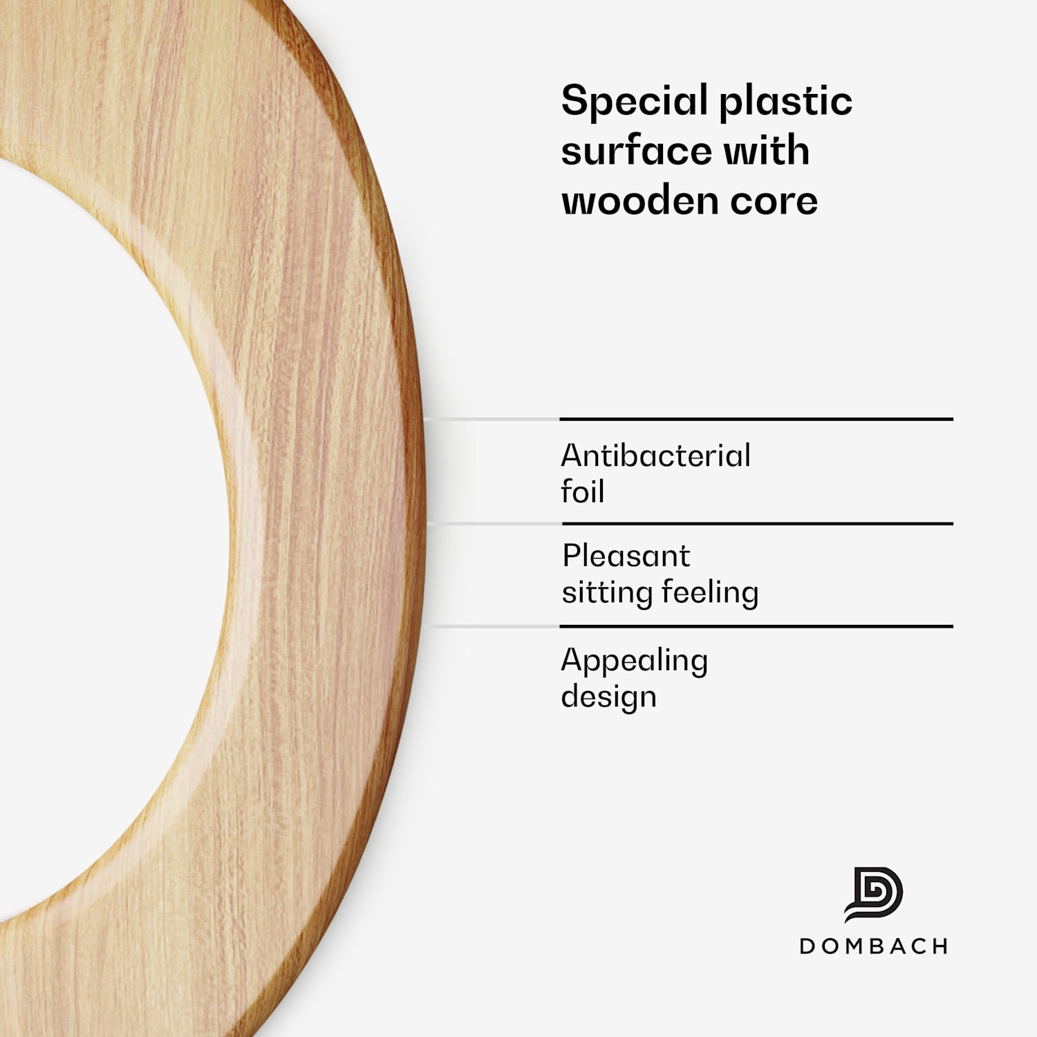 Siena, WC-ülőke, O-alakú, puha záródással, antibakteriális