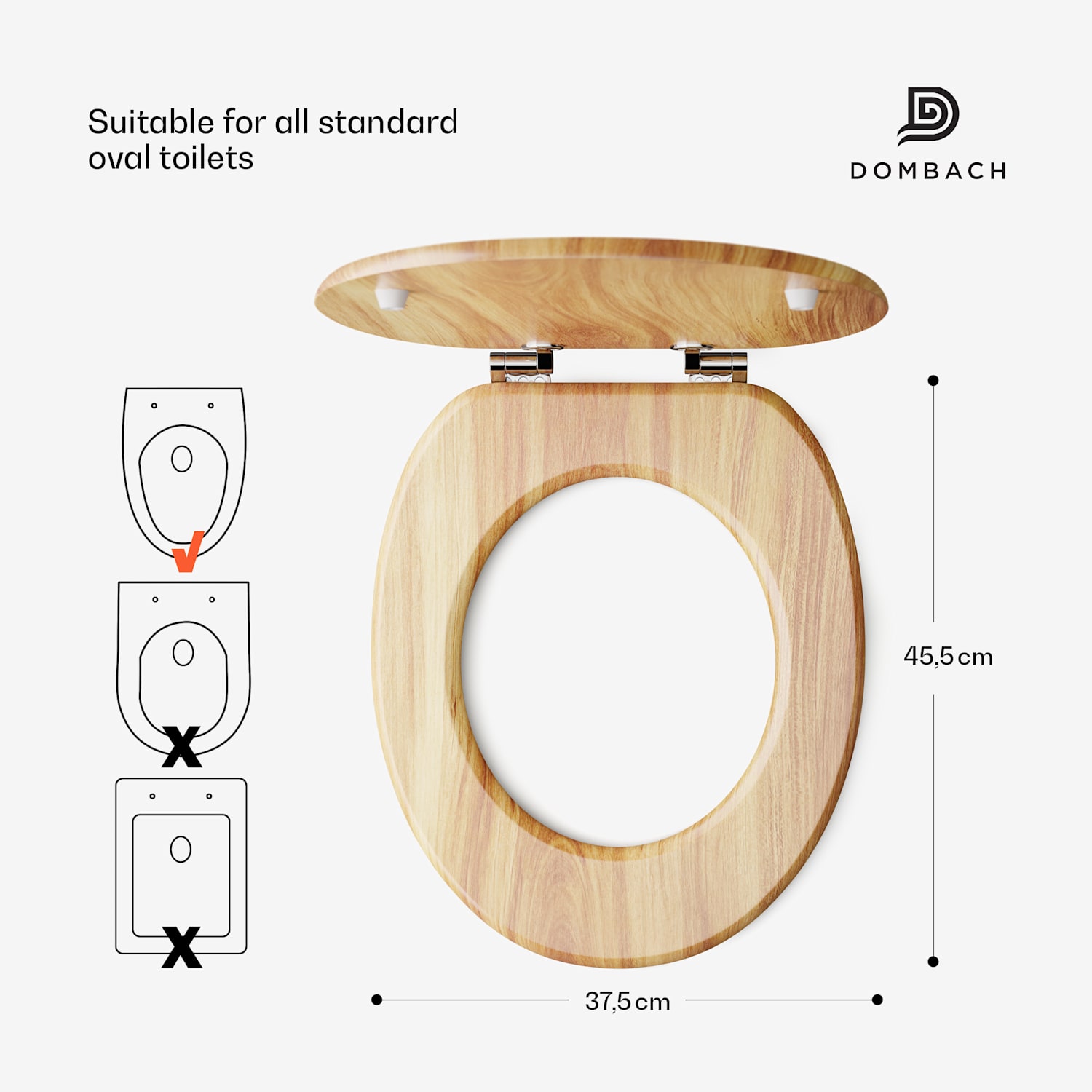 Siena, WC-ülőke, O-alakú, puha záródással, antibakteriális