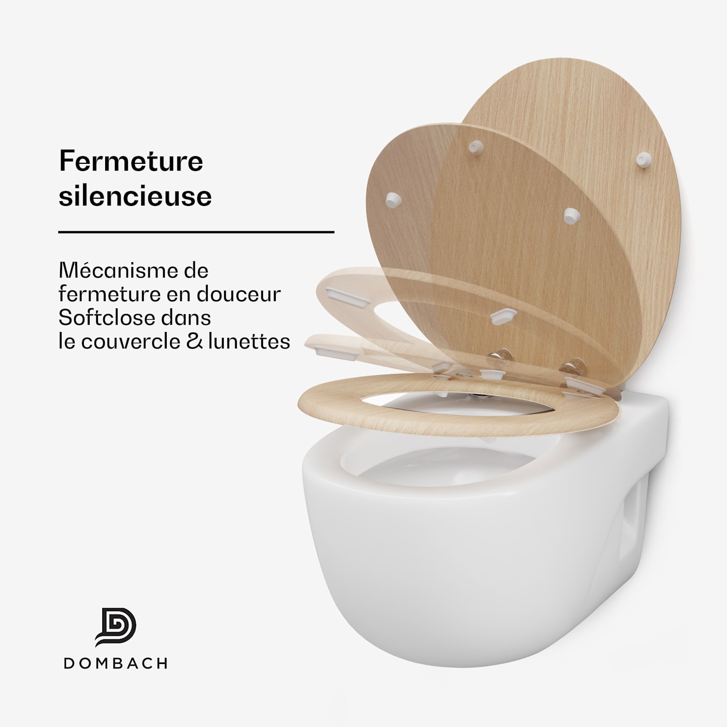 Siena wc-bril O-vorm soft-close mechanisme antibacterieel