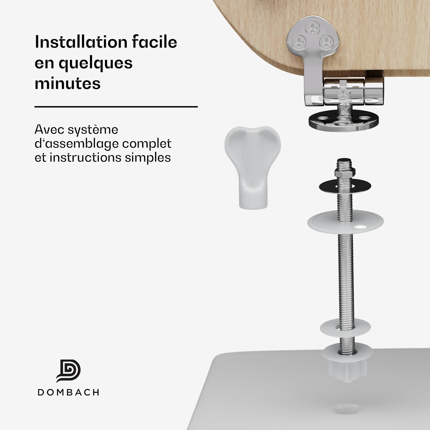 Siena Abattant WC en forme de O à fermeture douce antibactérien 