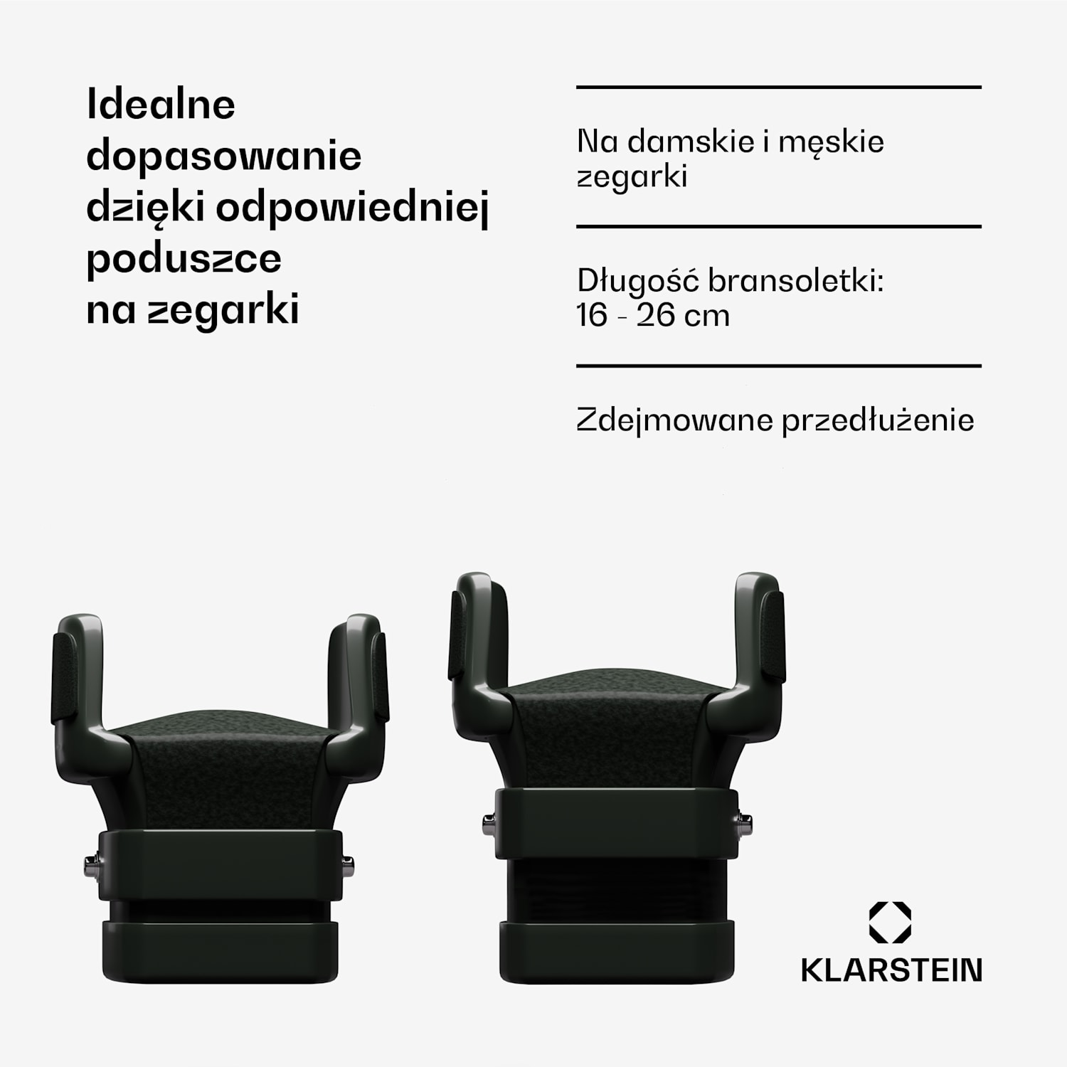 Sarthe 3, rotomat do zegarków, 3 zegarki, 4 tryby, podświetlenie LED, zamek 3 zegary | Czarny