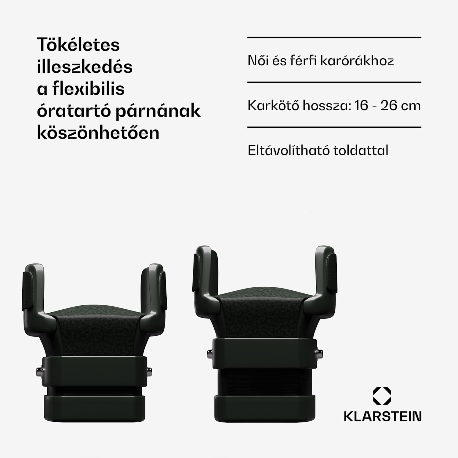 Sarthe 6, óratekercselő, 6 órához, 5 forgatási mód, LED világítás, érintésvezérlés, távirányító 6 watches | Fekete