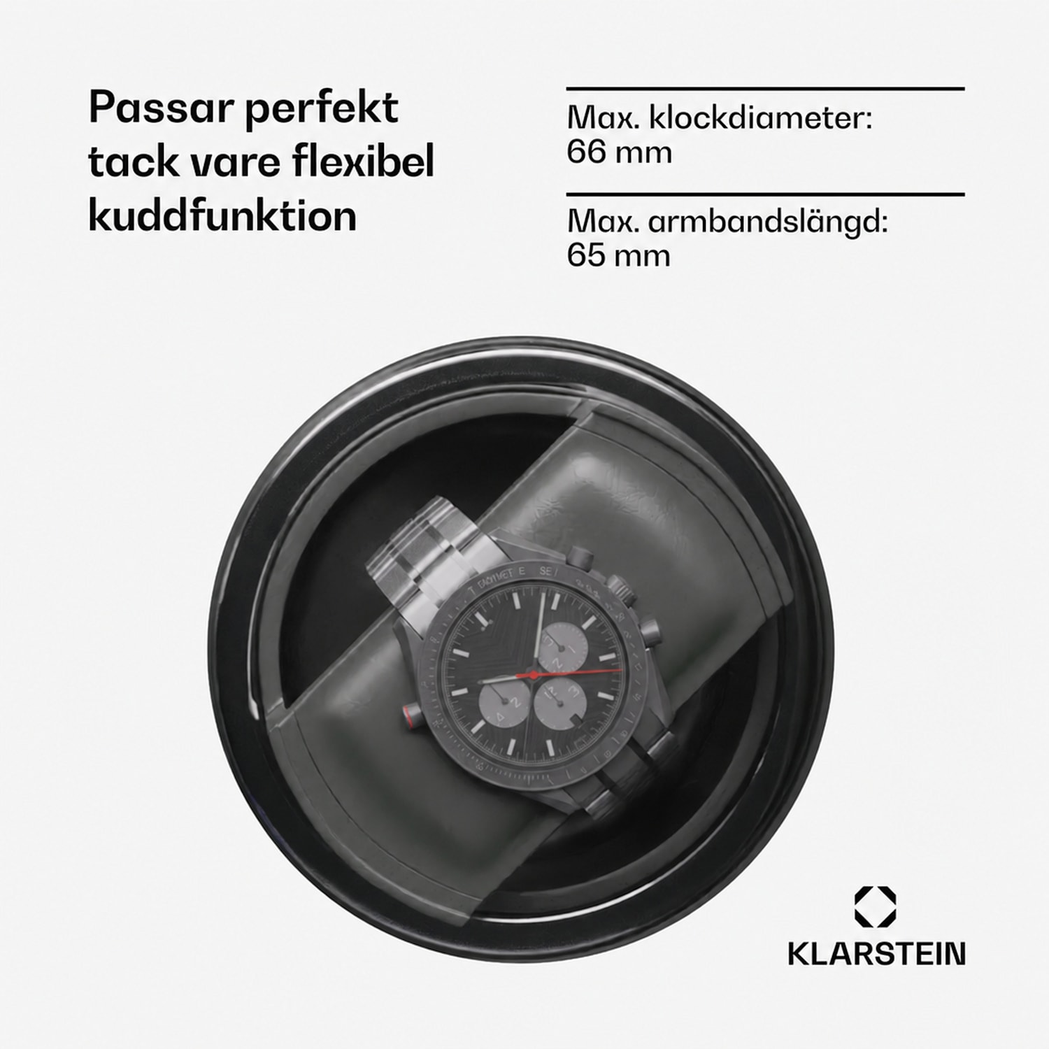 Verdon 4 klockuppdragare 4 klockor 3 lägen 5 hastigheter LED-fjärrkontroll 4 klockor