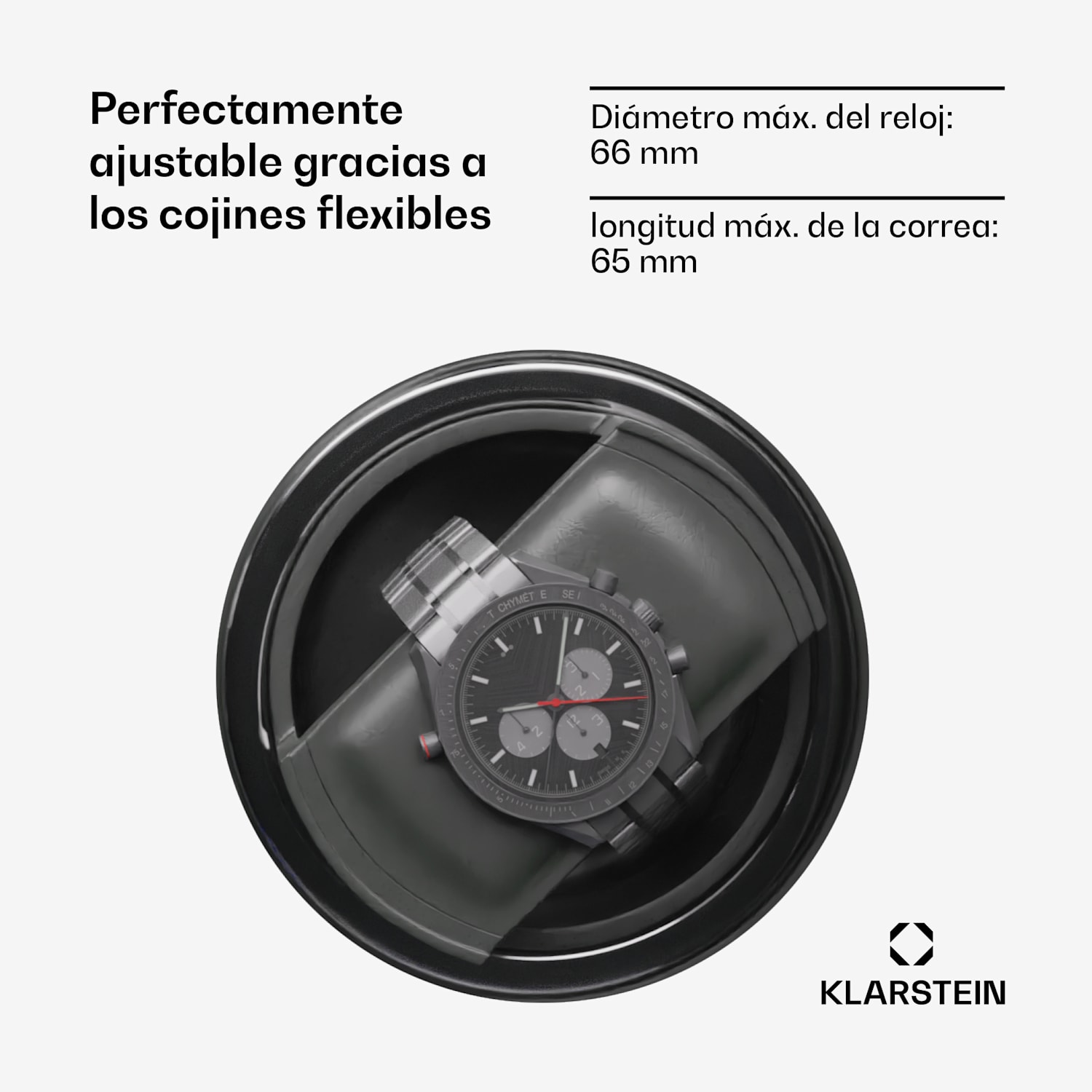 Verdon 8 watch winder 8 relojes 3 modos 5 velocidades Mando a distancia LED 8 relojes