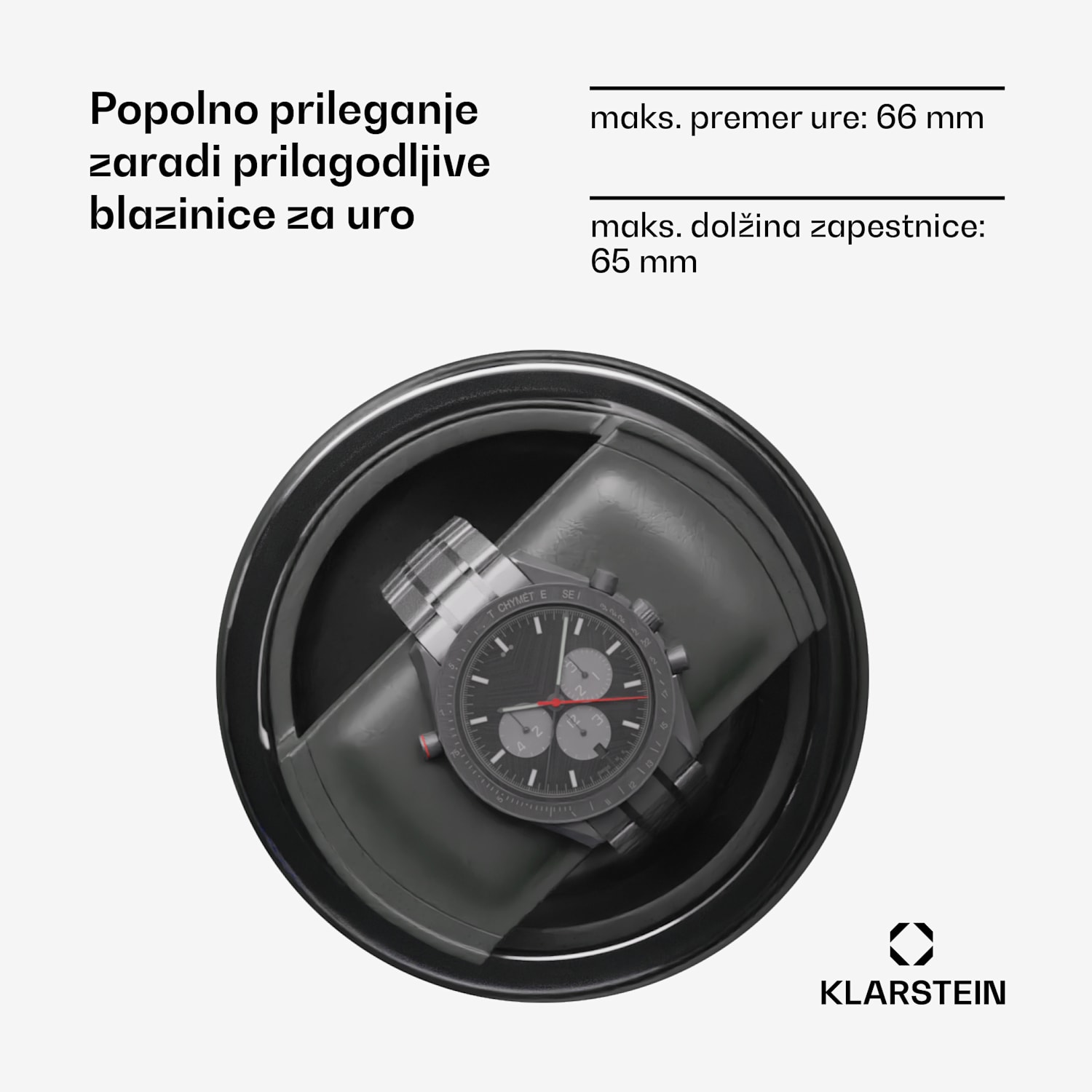 Verdon 9, navijalnik za ure, za 9 ur, 3 načini, 5 hitrosti, LED, daljinski upravljalnik 