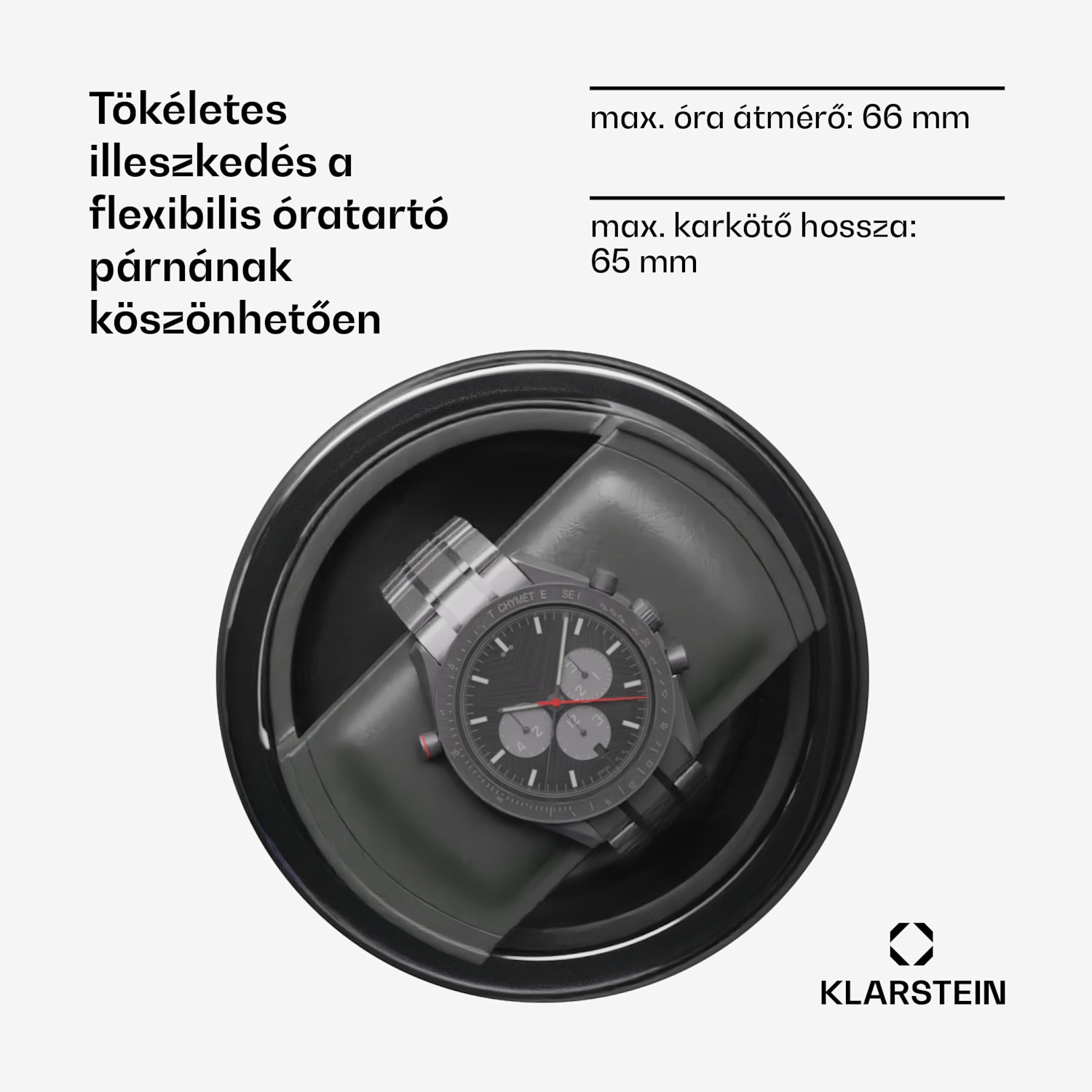 Verdon 12, óratekercselő, 12 órához, 3 üzemmód, 5 sebesség, LED, távirányító 