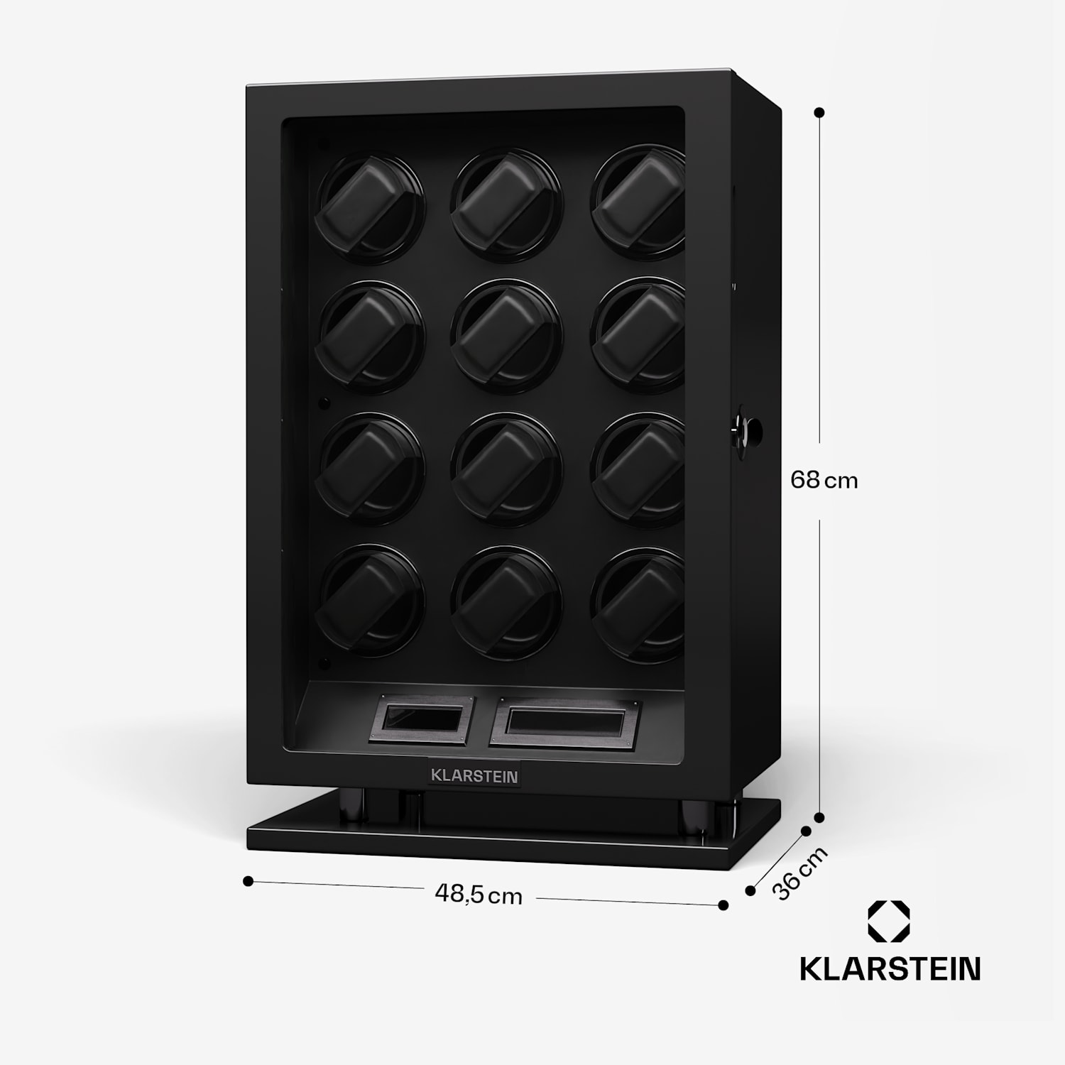 Verdon 12, navijalnik za ure, za 12 ur, 3 načini, 5 hitrosti, LED, daljinski upravljalnik 12 ur