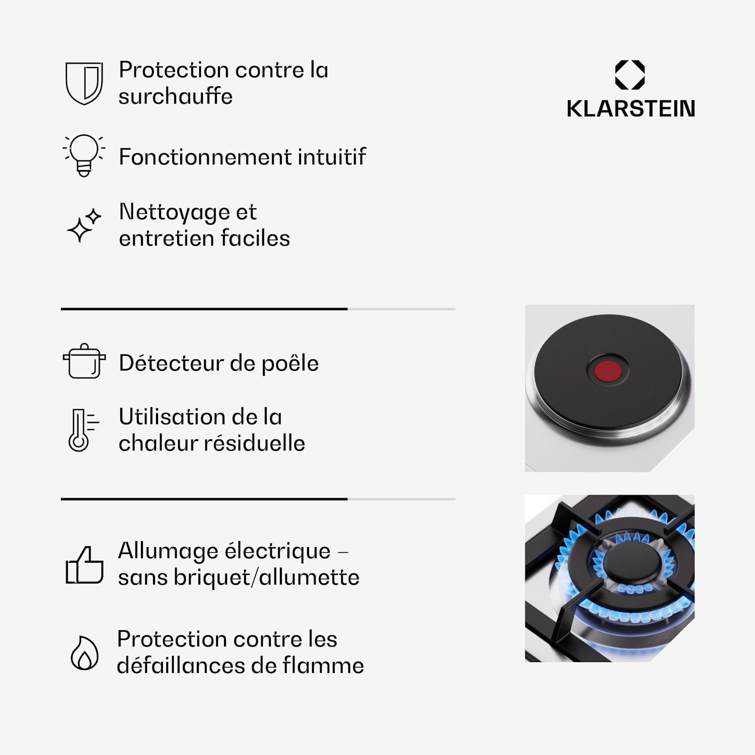 MultiChef 5 Hot Plate gas- en elektrische kookplaat 5 kookzones 4 gasbranders 1 elektrisch kookveld 90 cm | Gaskookplaat + kookveld | Zilver