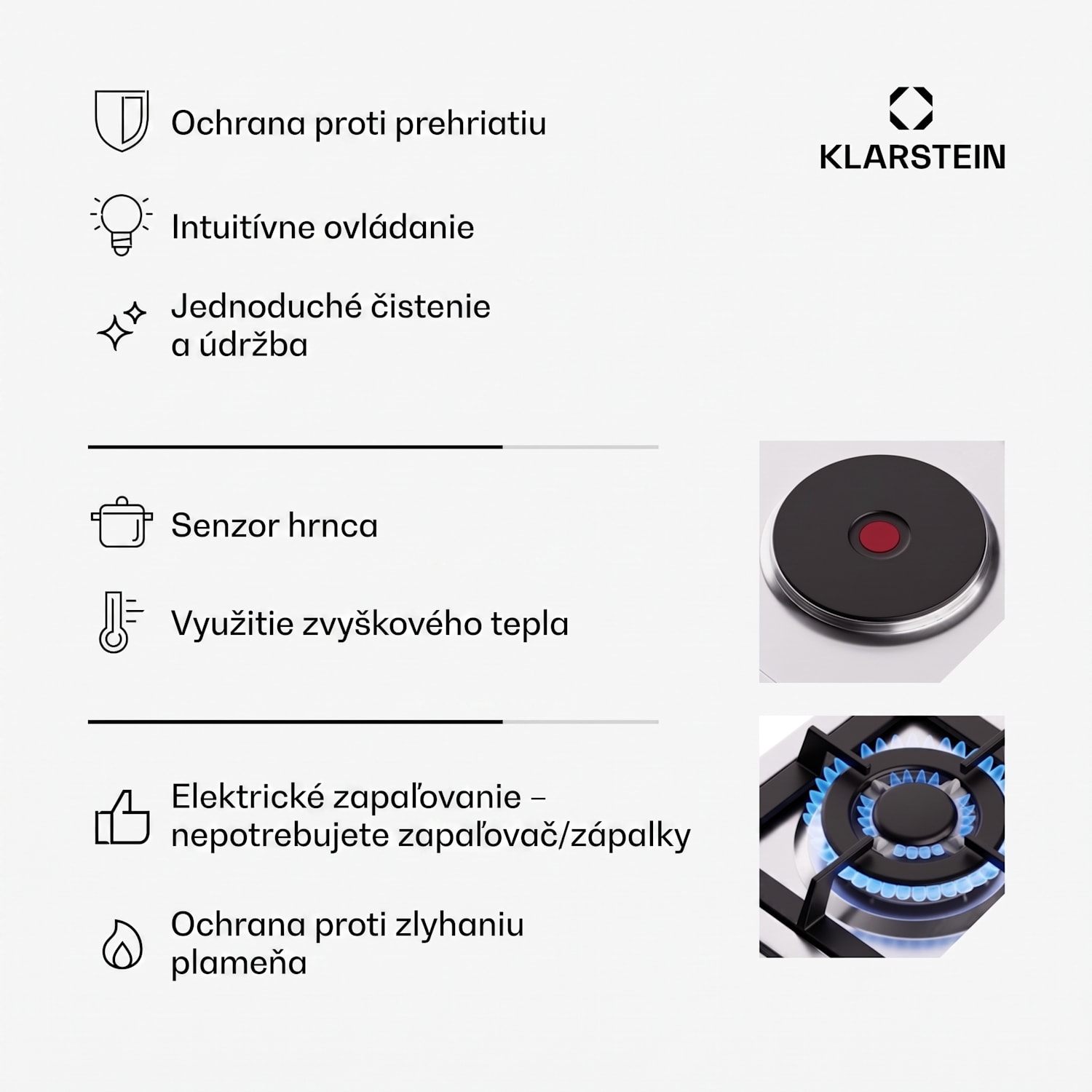 MultiChef 5 Hot Plate, elektrická a plynová varná doska, 5 varných zón, 4 horáky, 1 elektrická platňa 90 cm | Plynová a varná doska | Strieborná