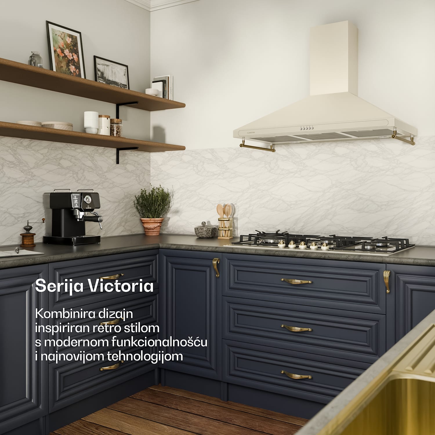 Victoria Chef Edition, plinska ploča za kuhanje, 5 zona 