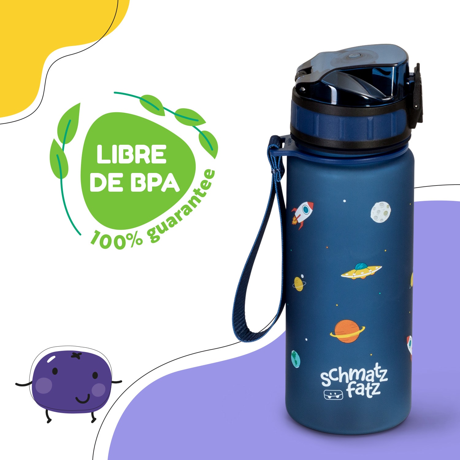 Botella Wakaba 400 ml Tritan sin BPA