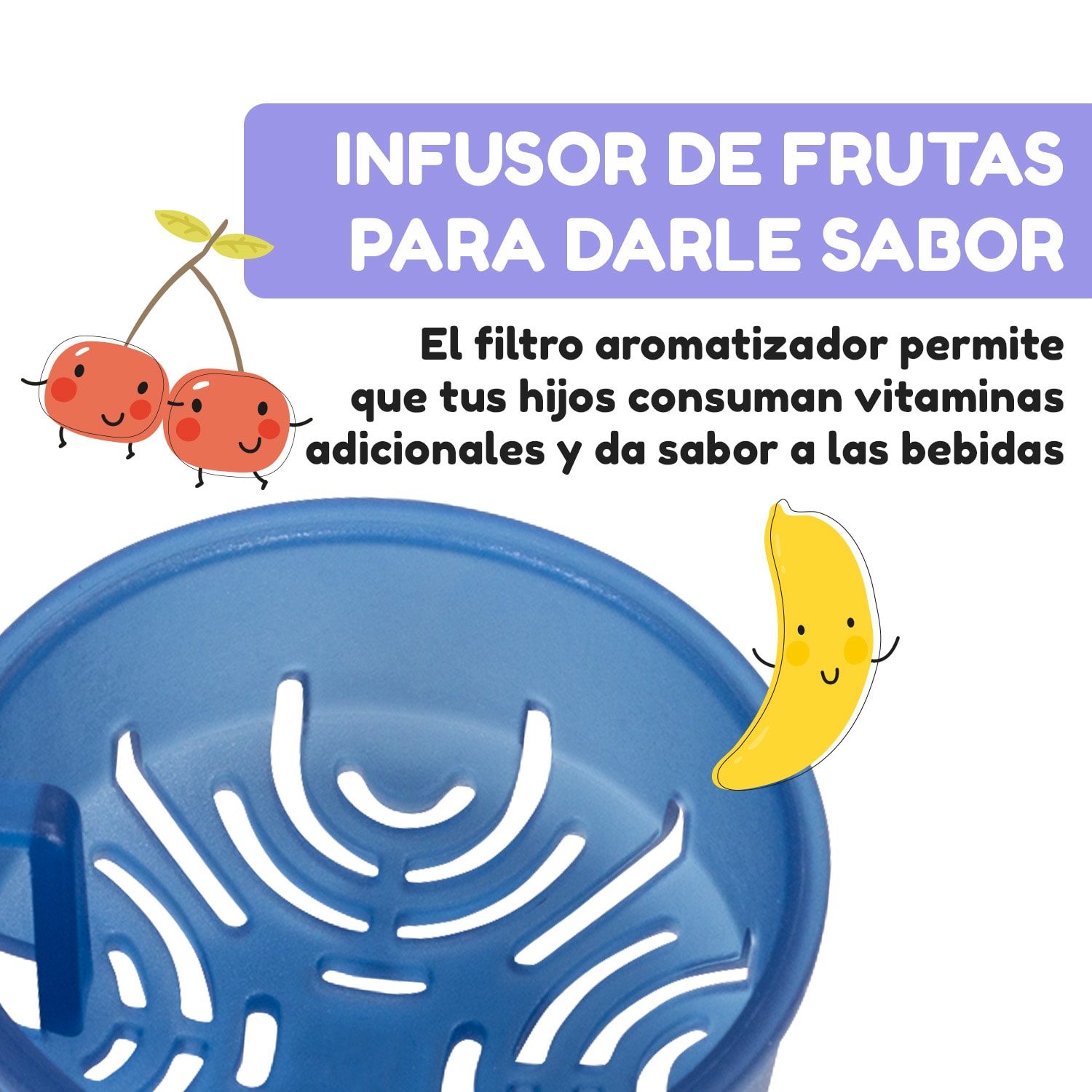 Botella Wakaba 400 ml Tritan sin BPA