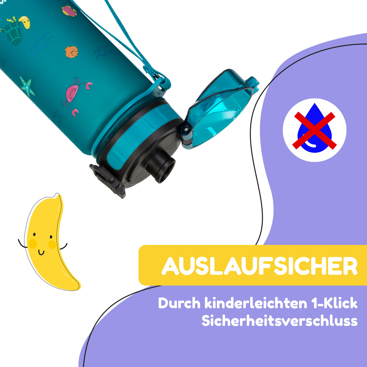 Gourde Wakaba 400 ml Tritan sans BPA 