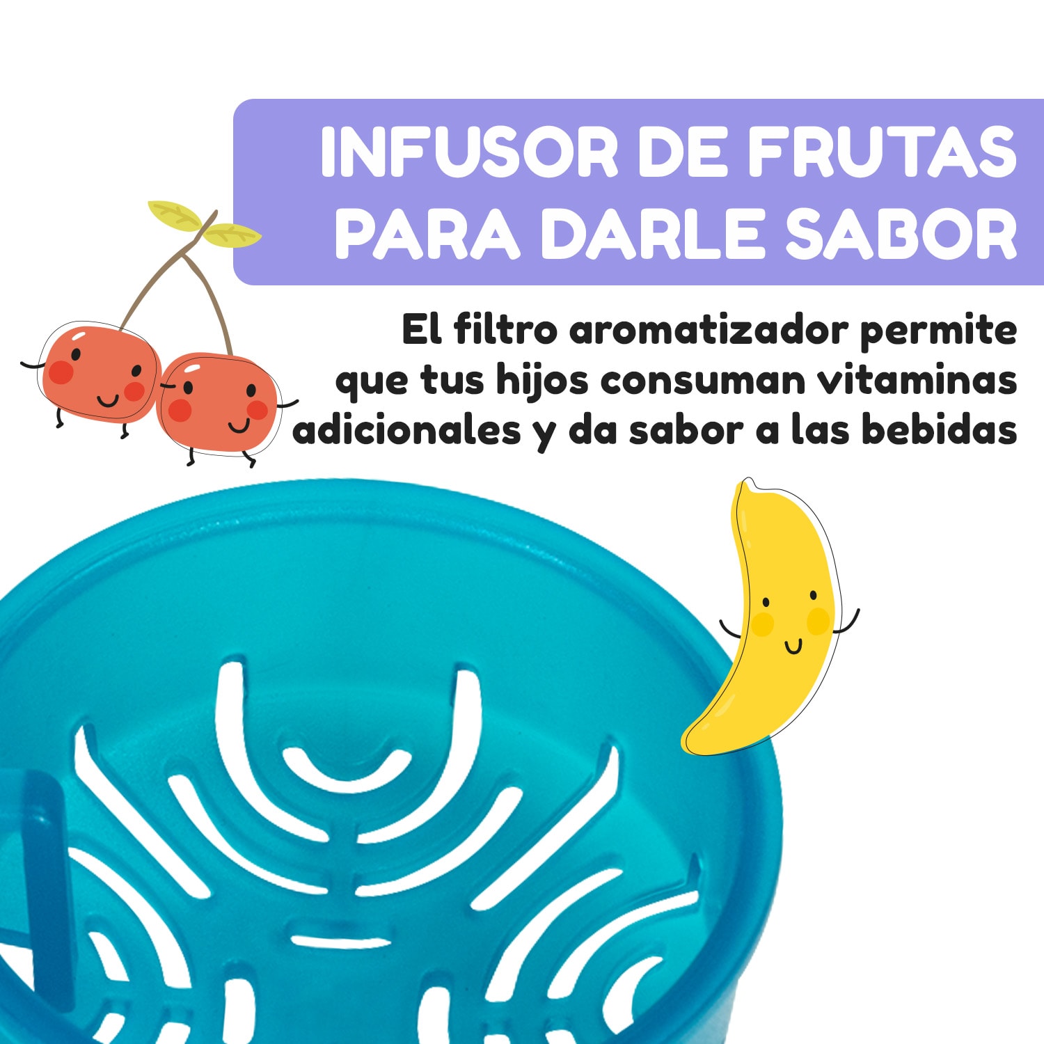 Botella Wakaba 400 ml Tritan sin BPA 