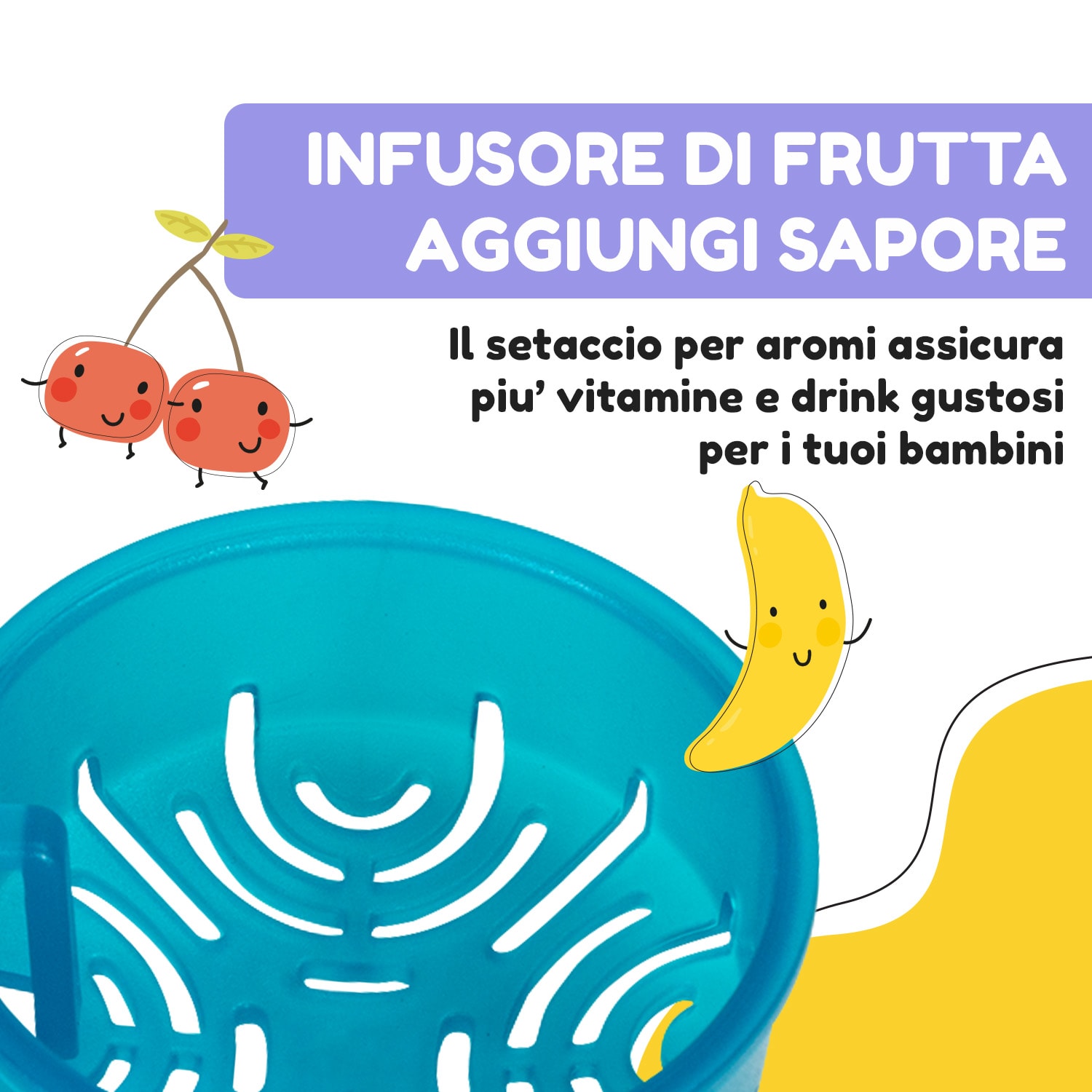 Wakaba - Borraccia da 400 ml, Tritan senza BPA 