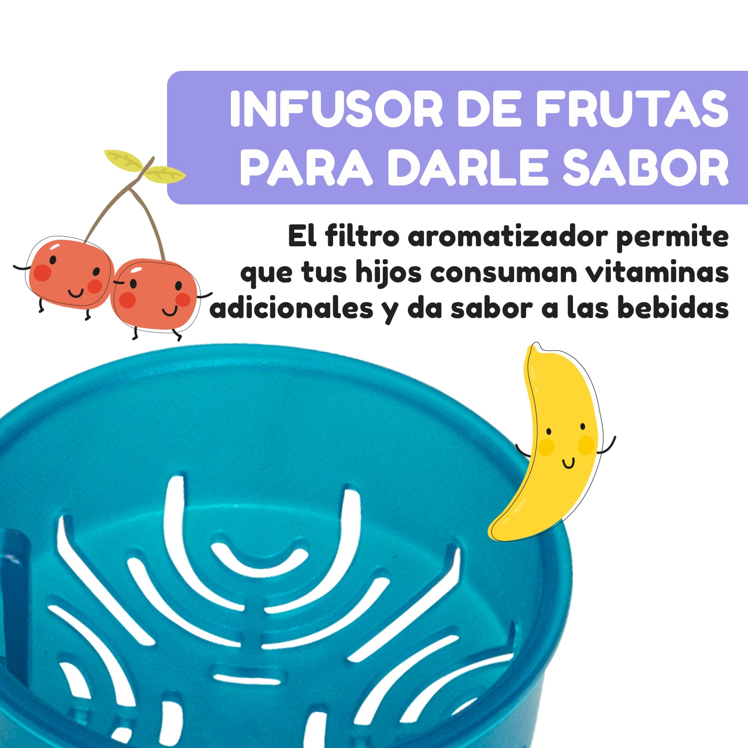 Botella Wakaba 800 ml Tritan sin BPA