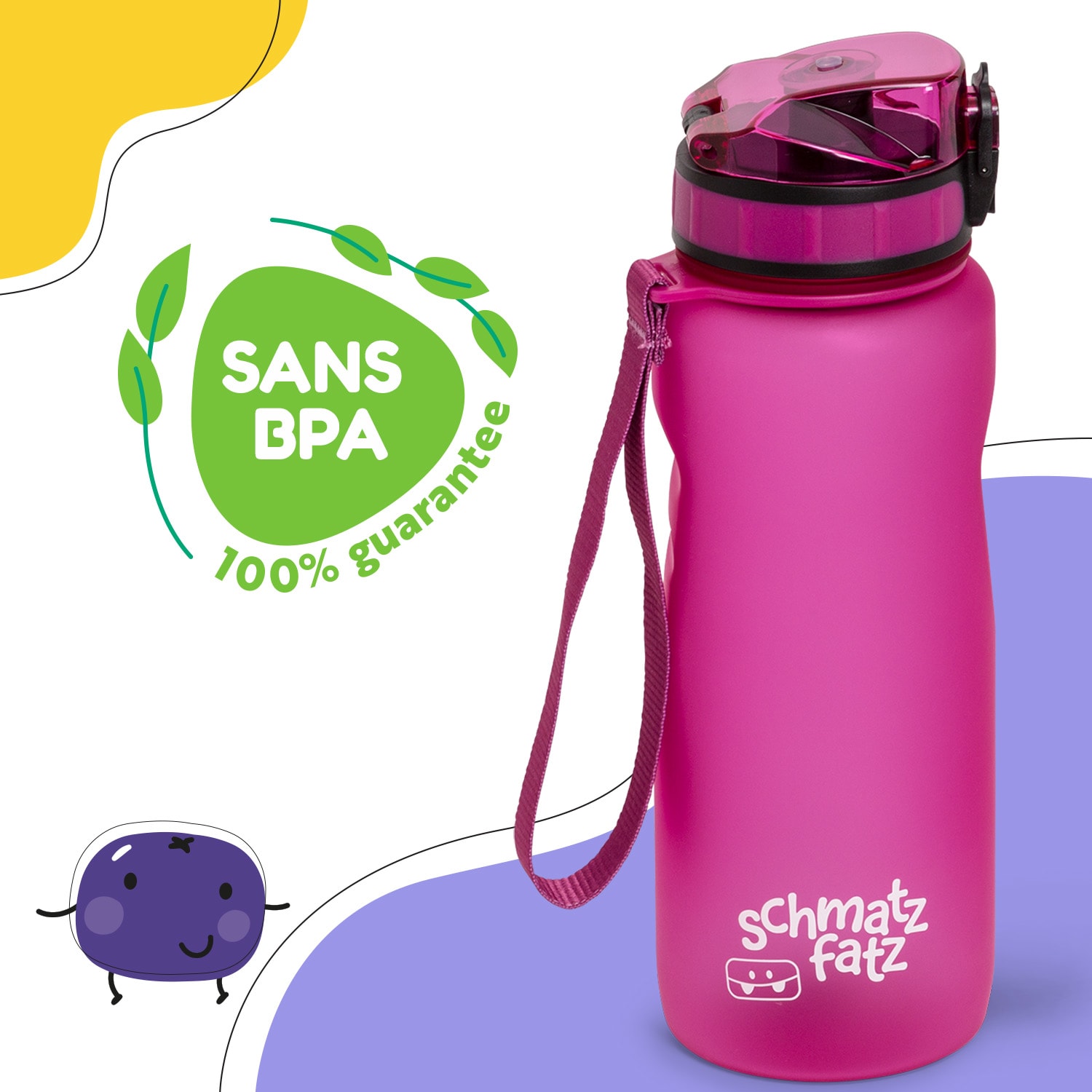 Gourde Wakaba 800 ml Tritan sans BPA 800 ml | Violet Profond