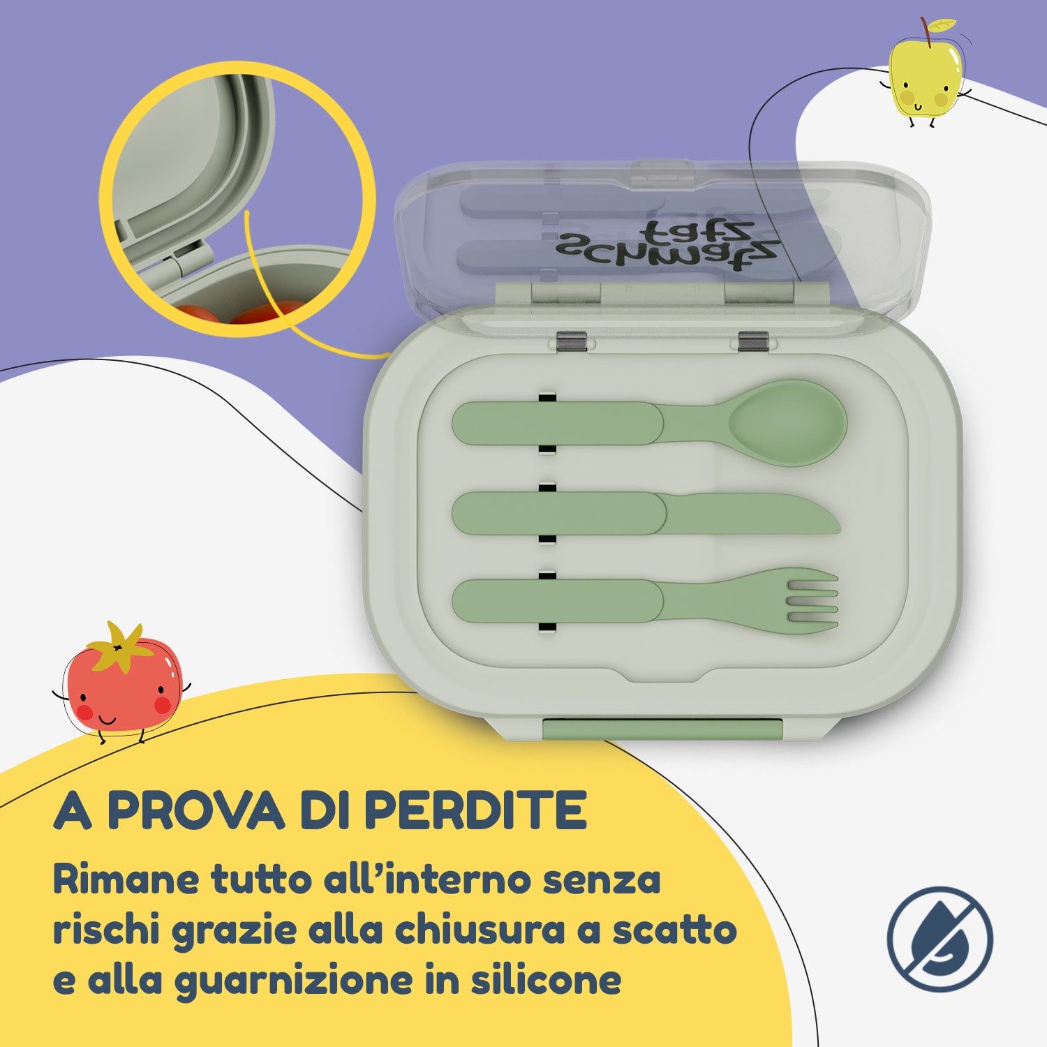 Bunko fiambrera 3 compartimentos 3 piezas Medidas: aprox. 21 x 14,5 x 5,5 cm 