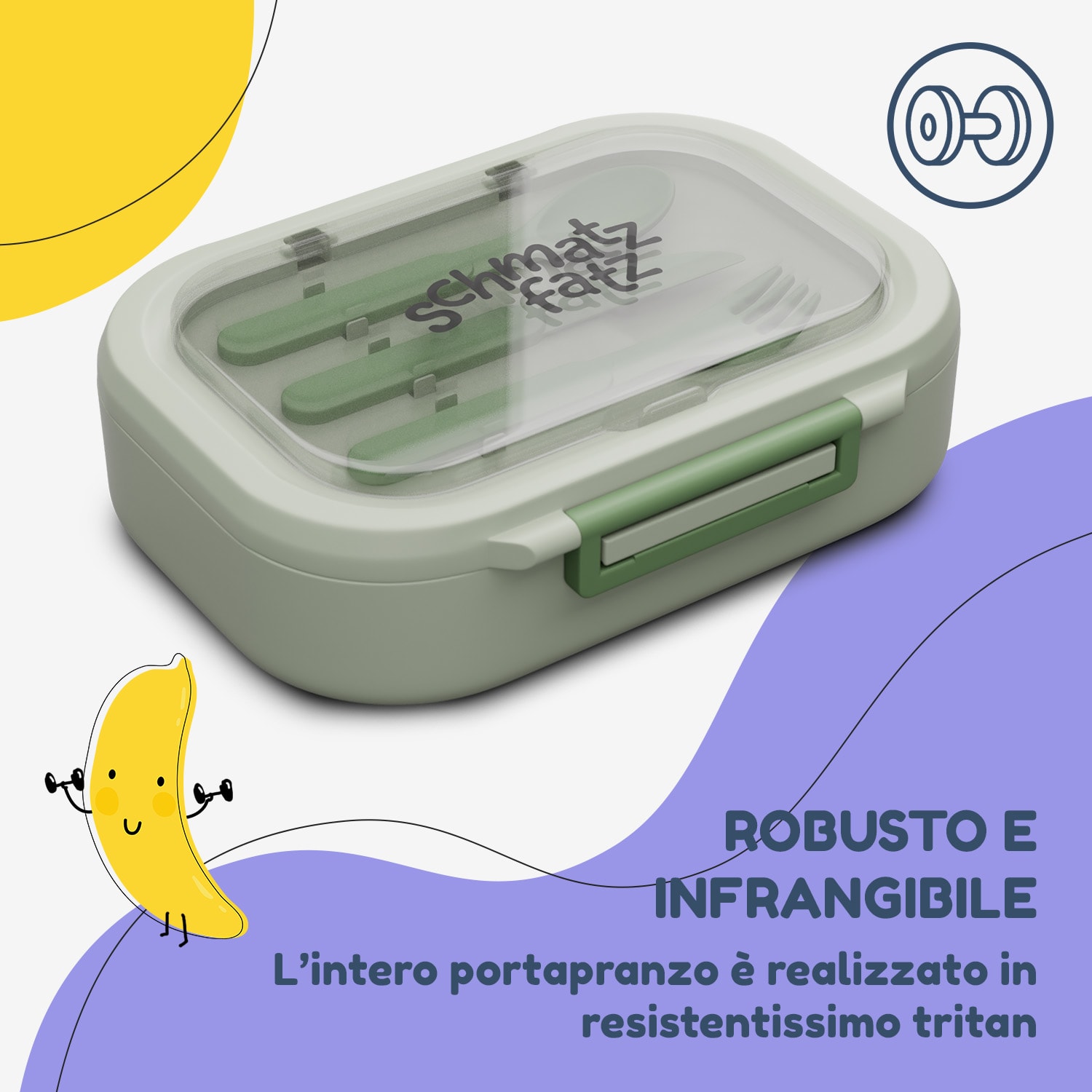 Bunko fiambrera 3 compartimentos 3 piezas Medidas: aprox. 21 x 14,5 x 5,5 cm 