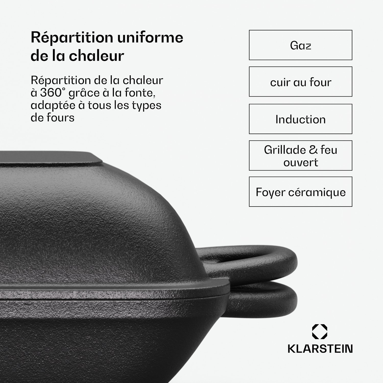 Longhorn broodbakvorm gietijzer 4,6 liter indoor outdoor voor alle soorten kooktoestellen 