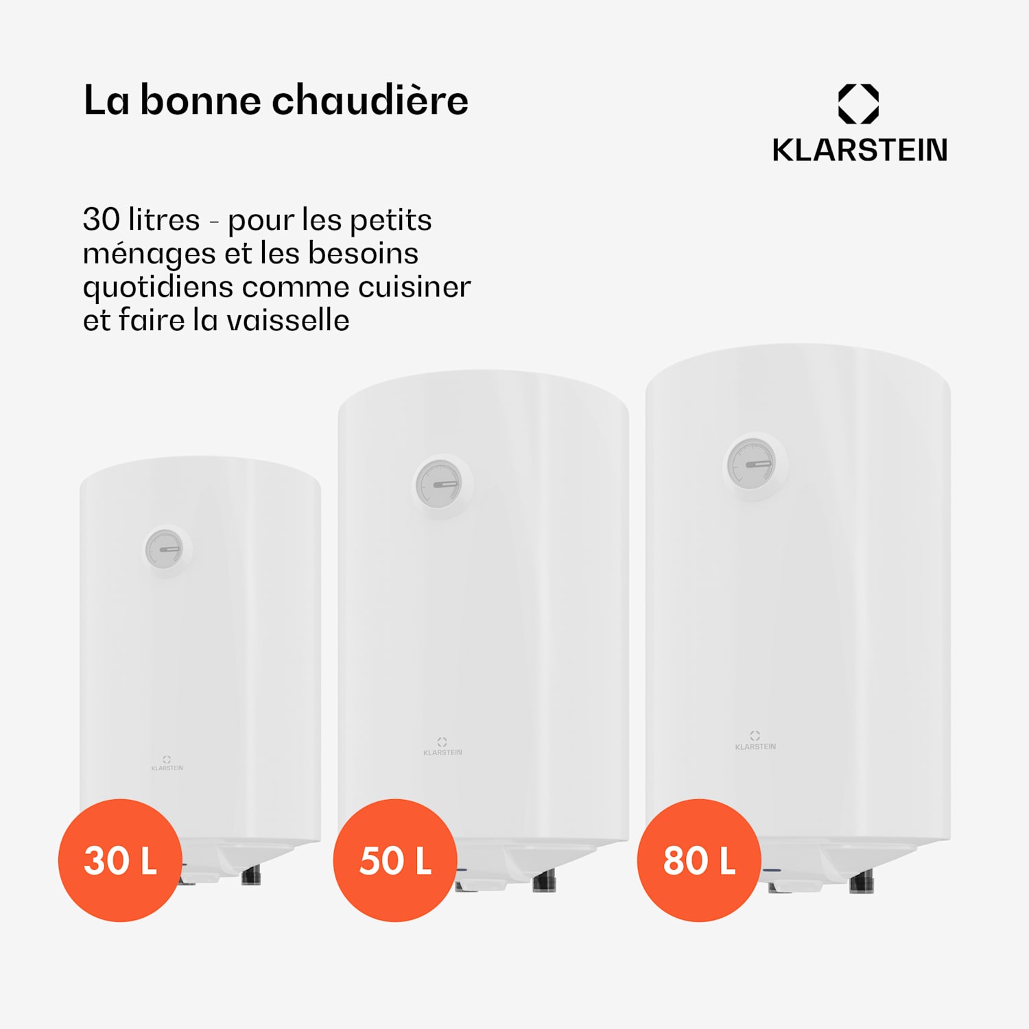 ENDURAHEAT MAX 30 Ballon d'eau chaude 30 litres 30 L