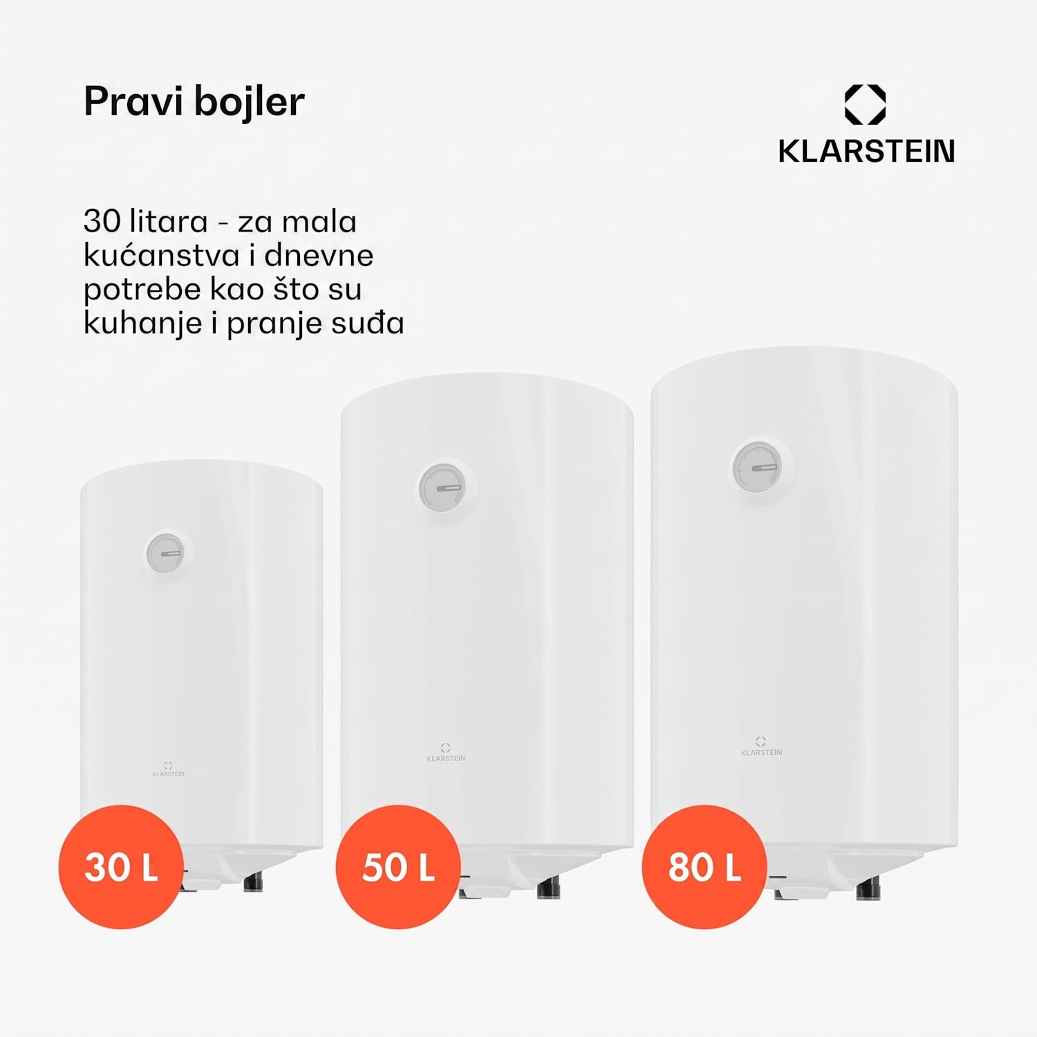 ENDURAHEAT MAX 30, spremnik tople vode, 30 litara 30 L
