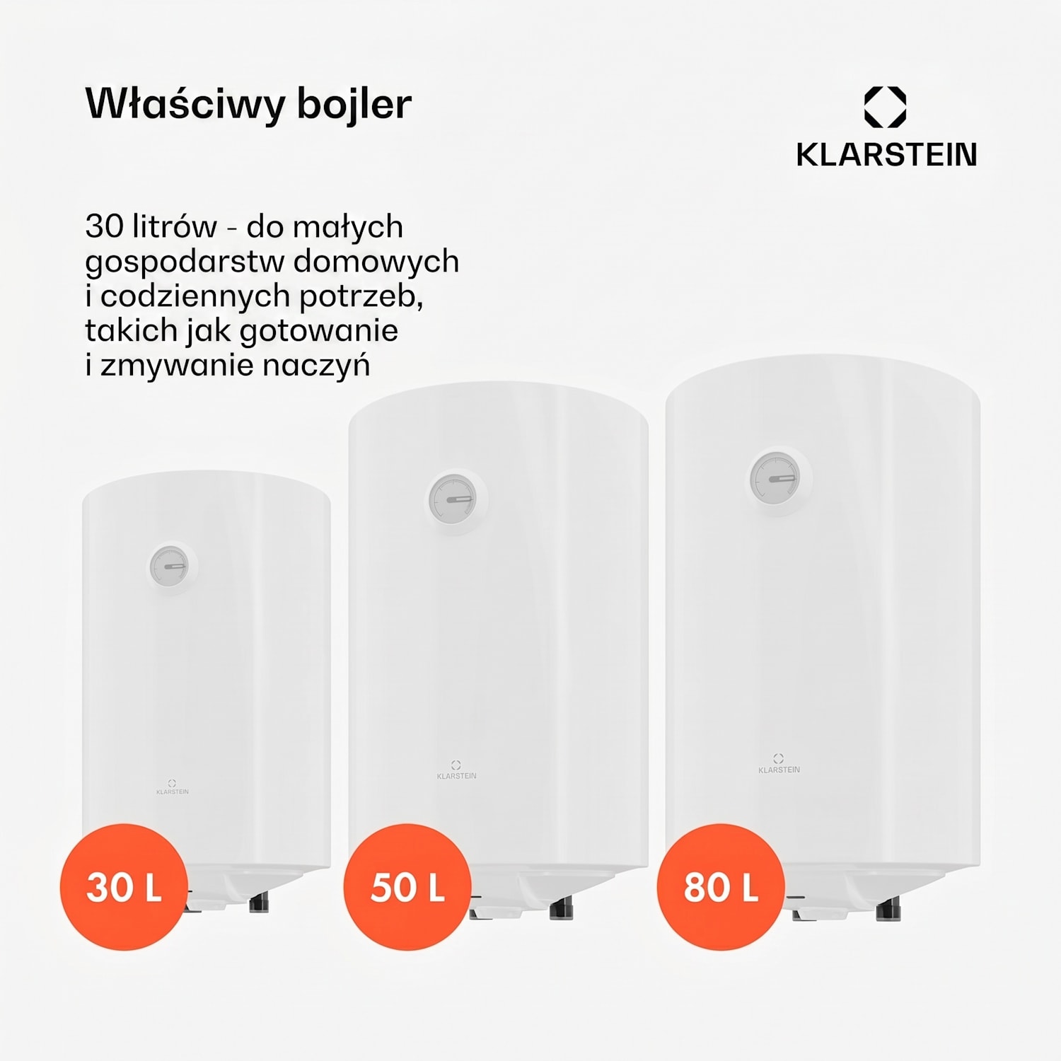 ENDURAHEAT MAX 30, zasobnik ciepłej wody, 30 litrów 30 litrów
