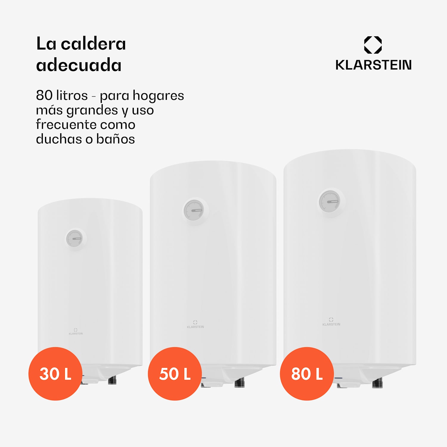 Acumulador 80 litros ENDURAHEAT MAX 80 80 litros