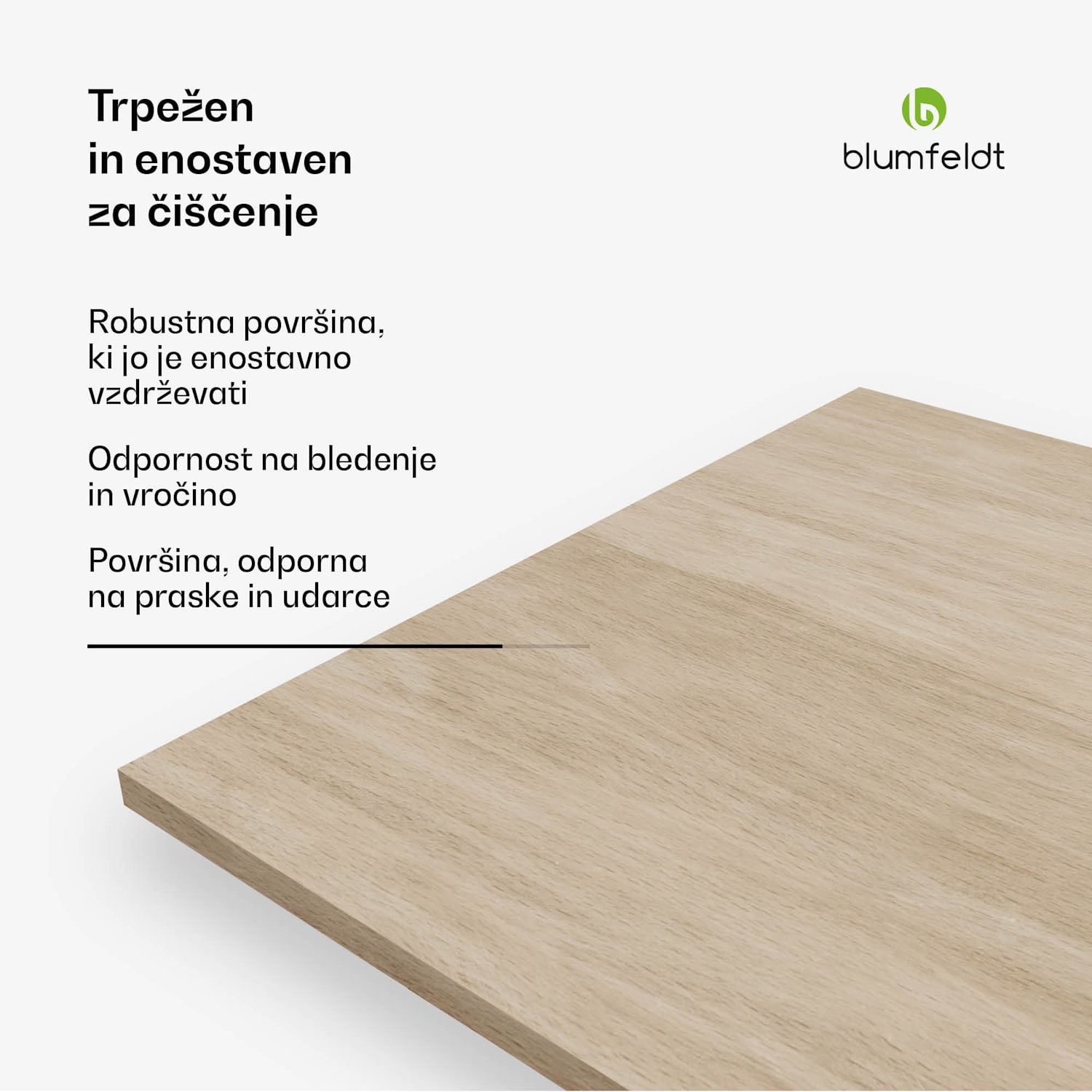 Bearsdon plošča za mizo 140 x 80 cm za kuhinjo in jedilnico, Robustna vezana plošča 140 x 80 | Borovec