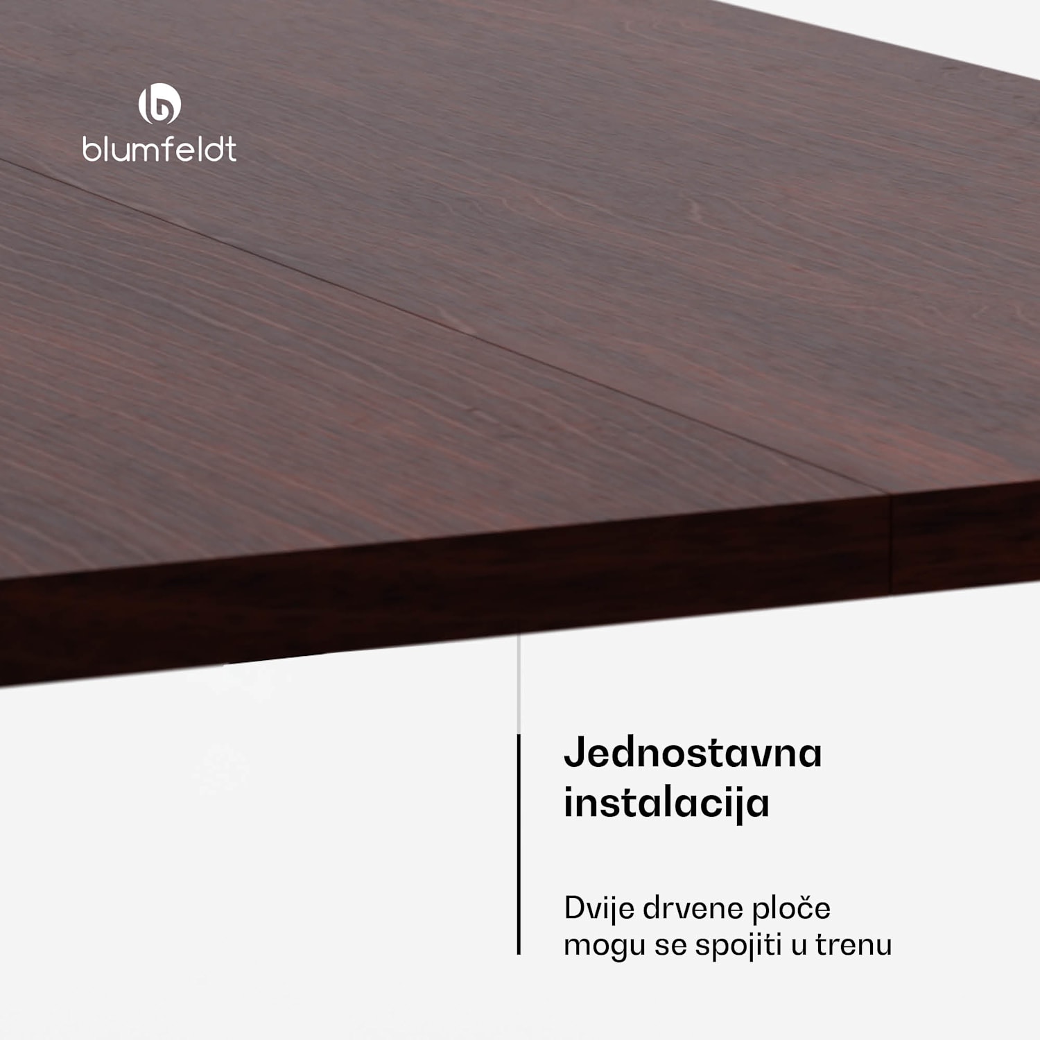 Bearsdon ploča stola 140 x 80 cm za kuhinju i blagovaonicu, Robusna laminirana drva 140 x 80 | Tikovina