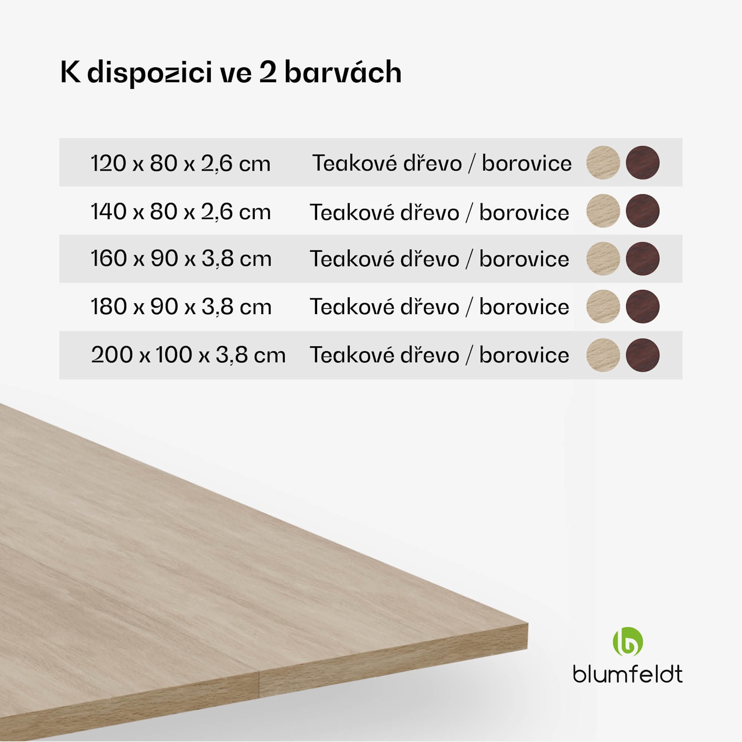 Bearsdon deska stolu 160 x 90 cm pro kuchyň a jídelnu, Robustní vrstvené dřevo 160 x 90 | Borovice