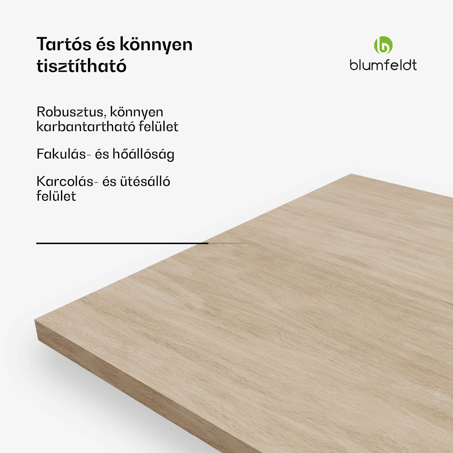 Bearsdon asztallap 160 x 90 cm konyhához és étkezőhöz, Strapabíró rétegelt lemez 160 x 90 | Fenyő