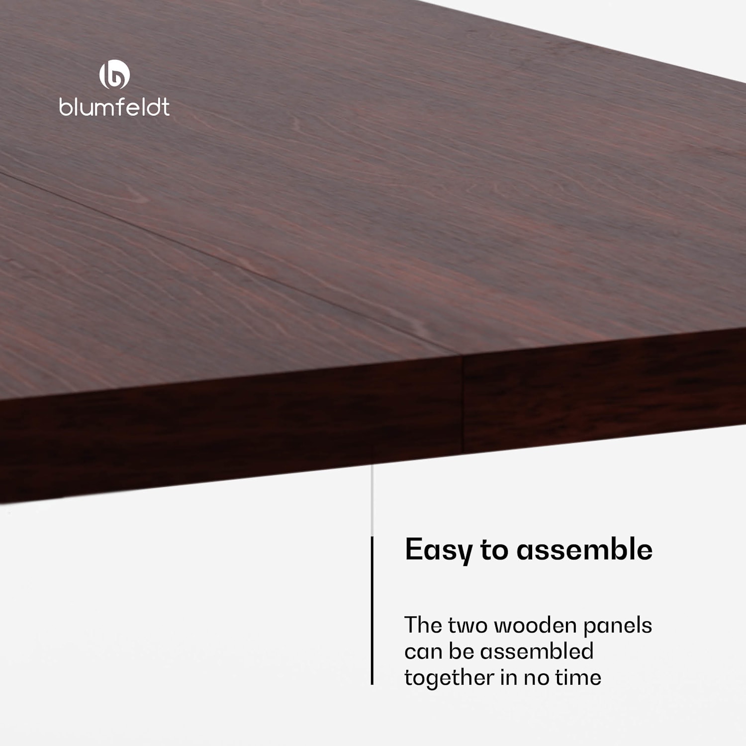 Bearsdon tafelblad 160 x 90 cm voor keuken en eetkamer | Robuust multiplex 160 x 90 | Teak