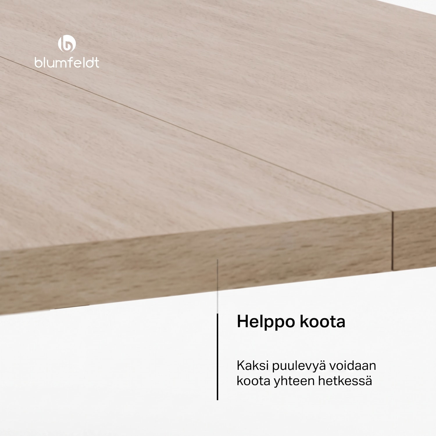 Bearsdon-pöytälevy 180 x 90 cm keittiöön ja ruokailuhuoneeseen | tukevaa vaneria 180 x 90 | Taupe Puu