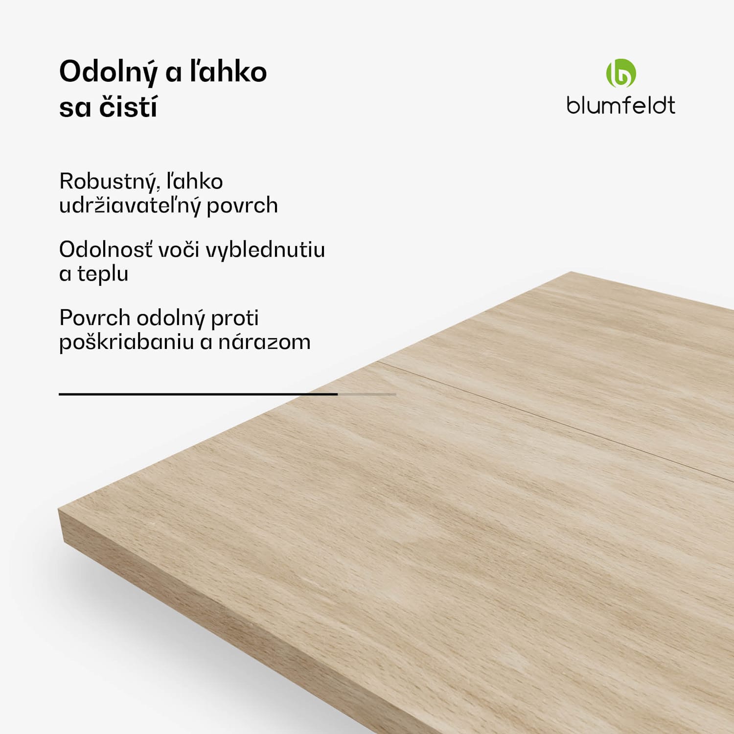 Bearsdon stolová doska 180 x 90 cm pre kuchyňu a jedáleň, Robustná vrstvená drevotrieska 180 x 90 | Drevo Taupe