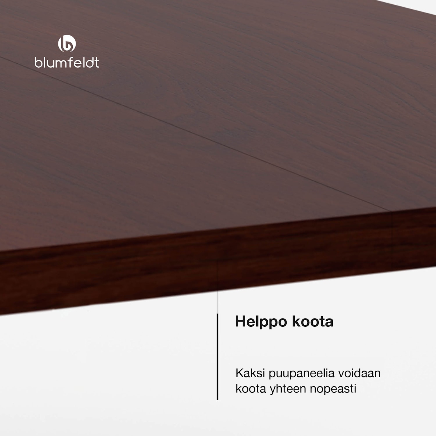 Bearsdon pöytälevy 180 x 90 cm keittiöön ja ruokailuhuoneeseen | Kestävä laminaatti 180 x 90 | Tiikki