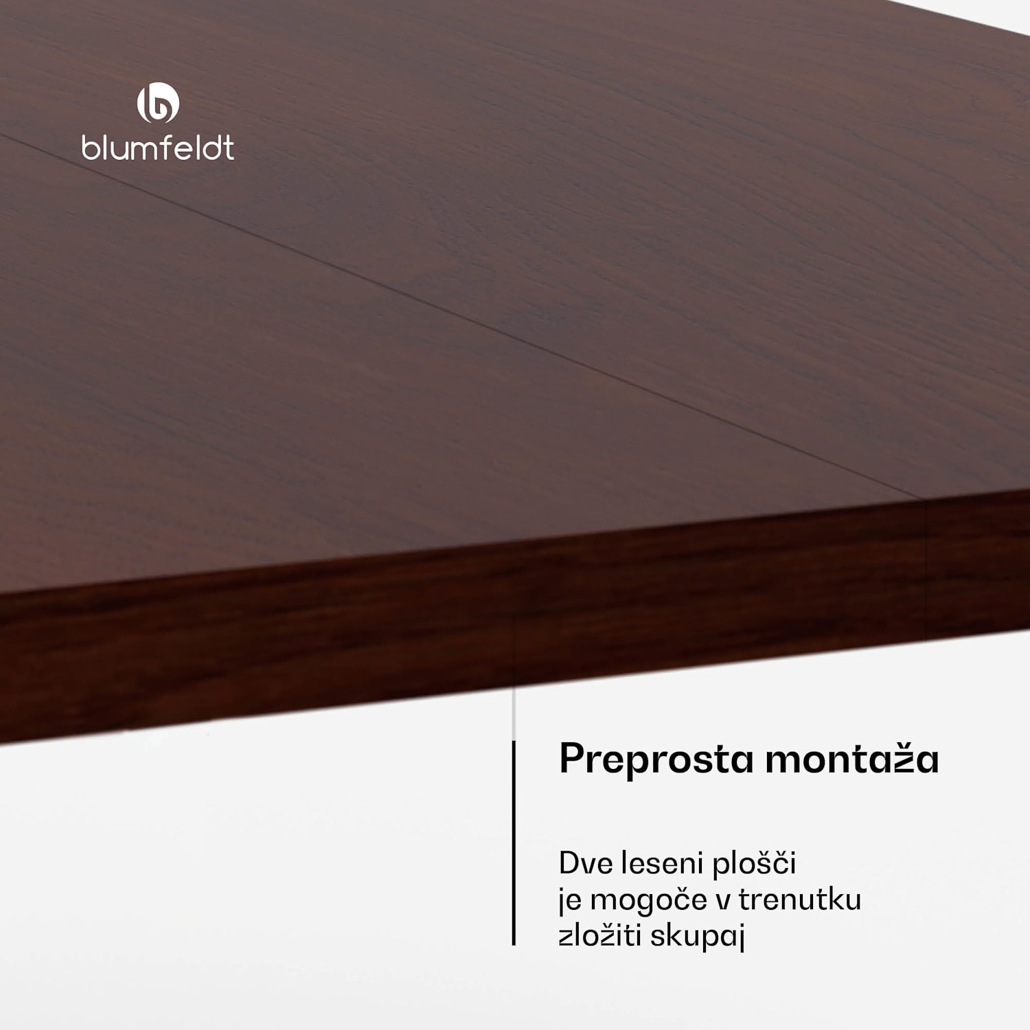 Bearsdon kuhinjska in jedilna miza 180 x 90 cm, Robustna vezana plošča 180 x 90 | Tik